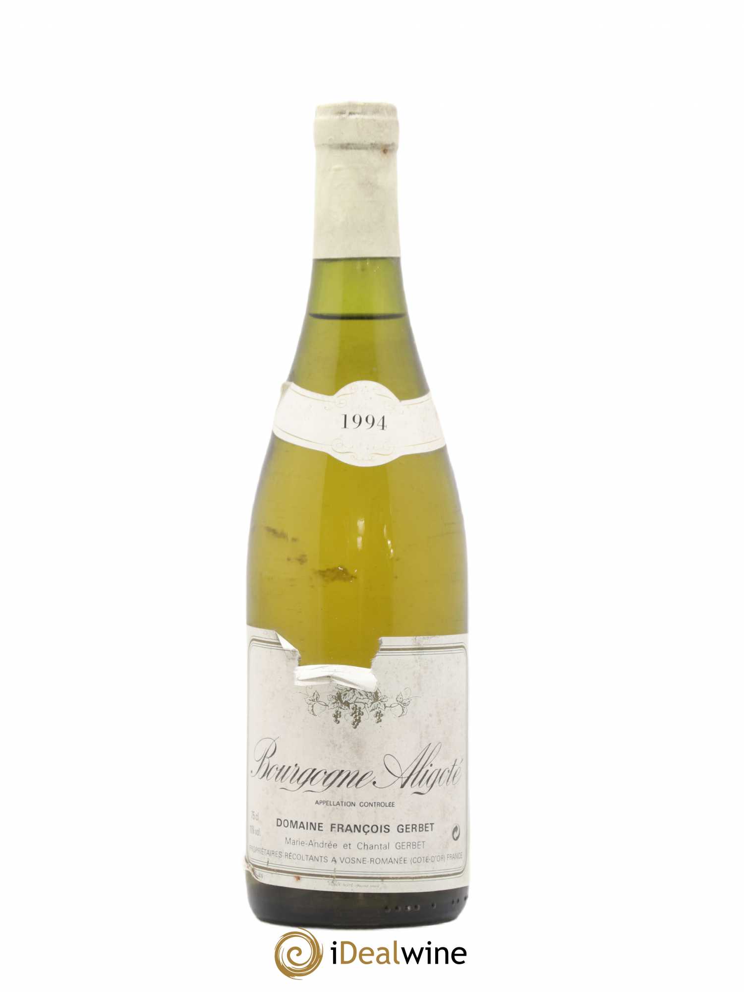Bourgogne Aligoté Gerbet 1994 - Posten von 1 Flasche - 0