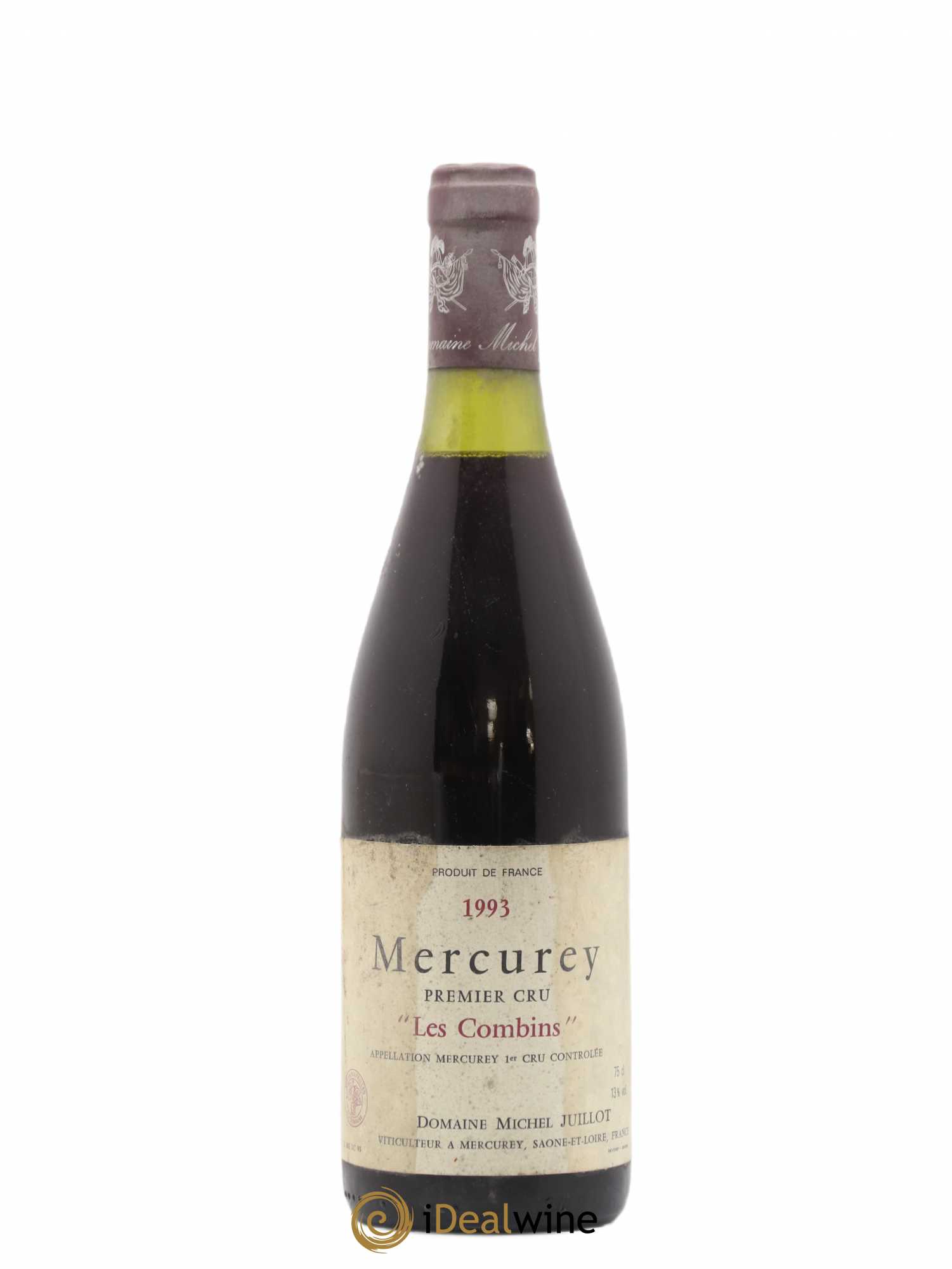Mercurey 1er Cru Les Combins Juillot 1993 - Posten von 1 Flasche - 0