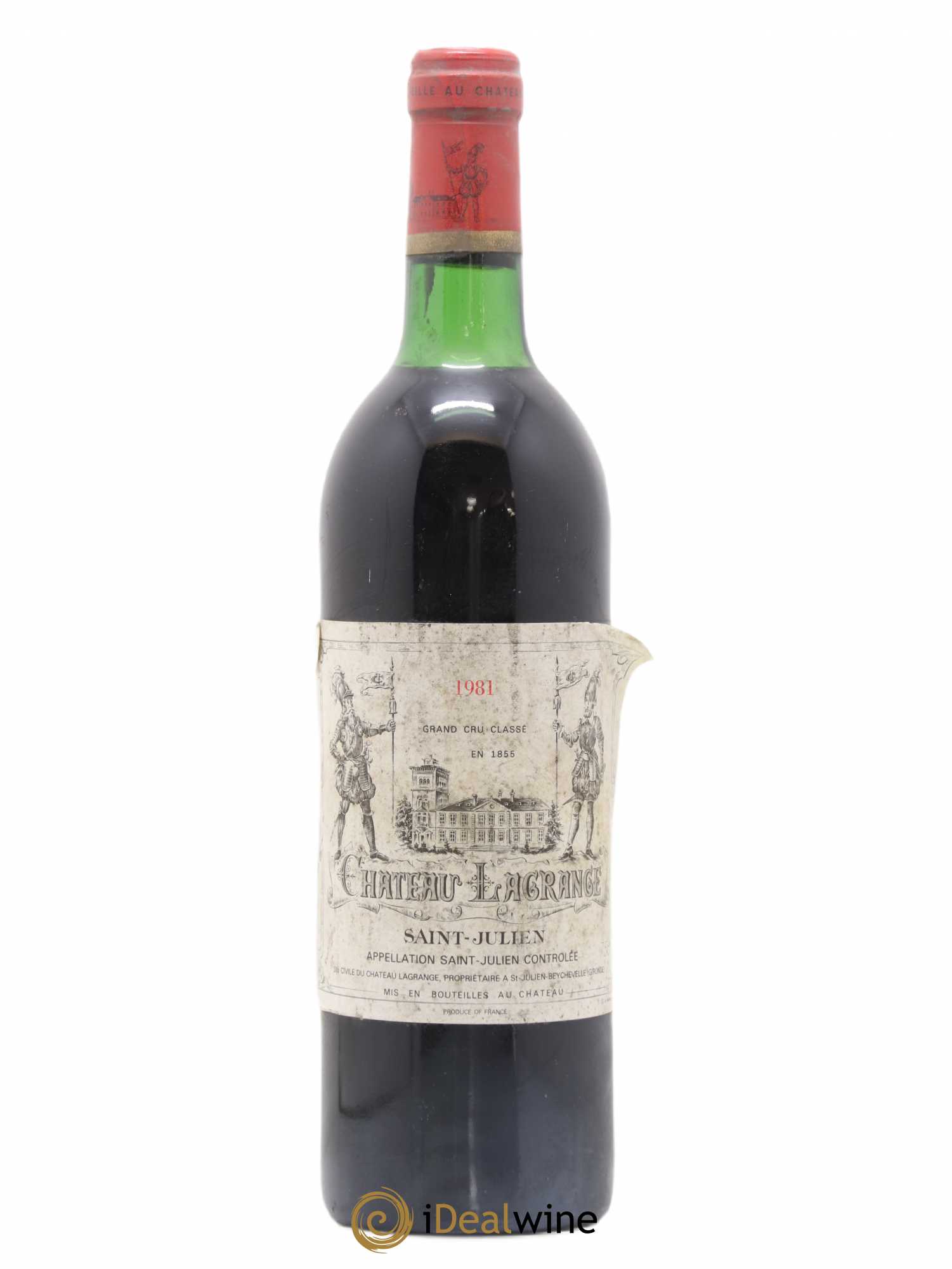 Château Lagrange 3ème Grand Cru Classé 1981 - Lot de 1 bouteille - 0