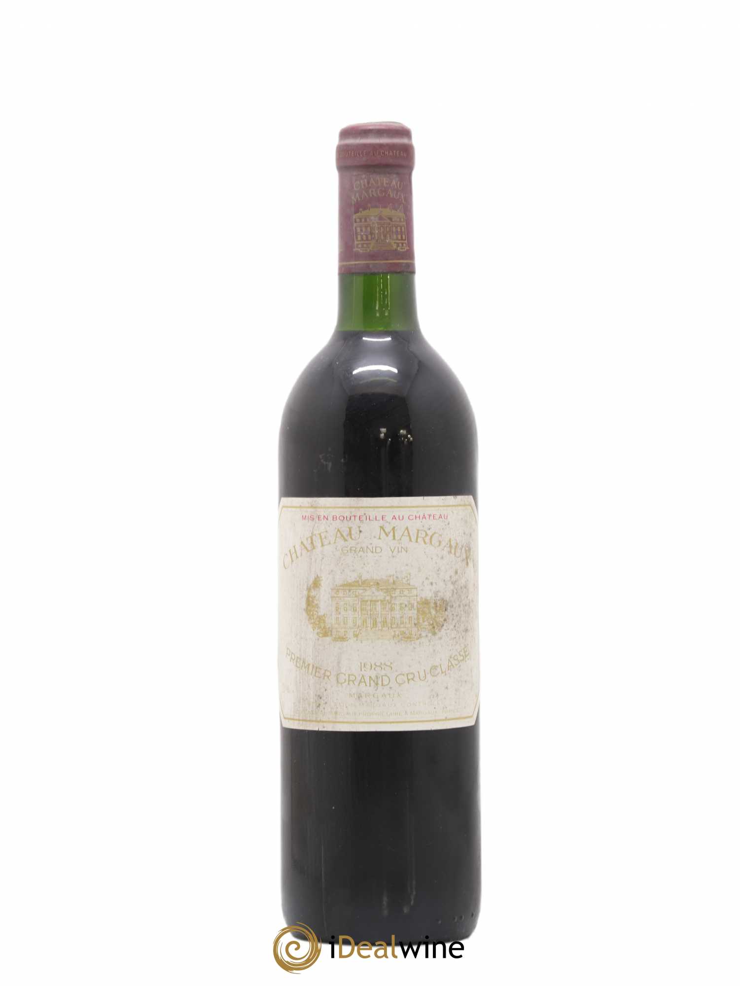Château Margaux 1er Grand Cru Classé 1988 - Lot de 1 bouteille - 0