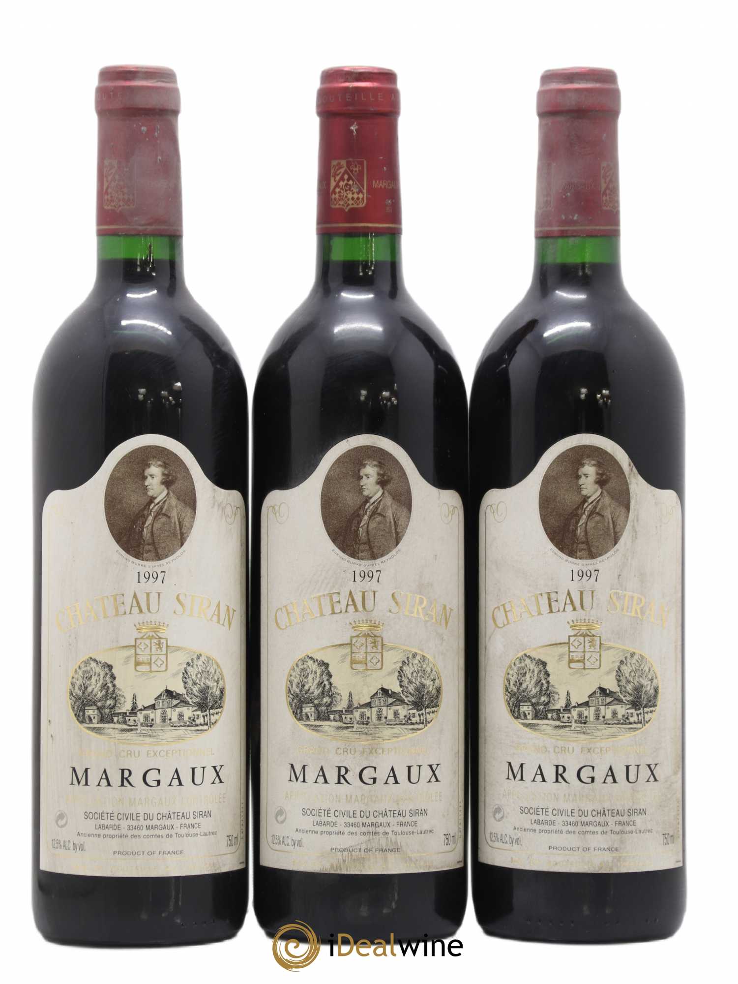 Château Siran 1997 - Lot de 3 bouteilles - 0