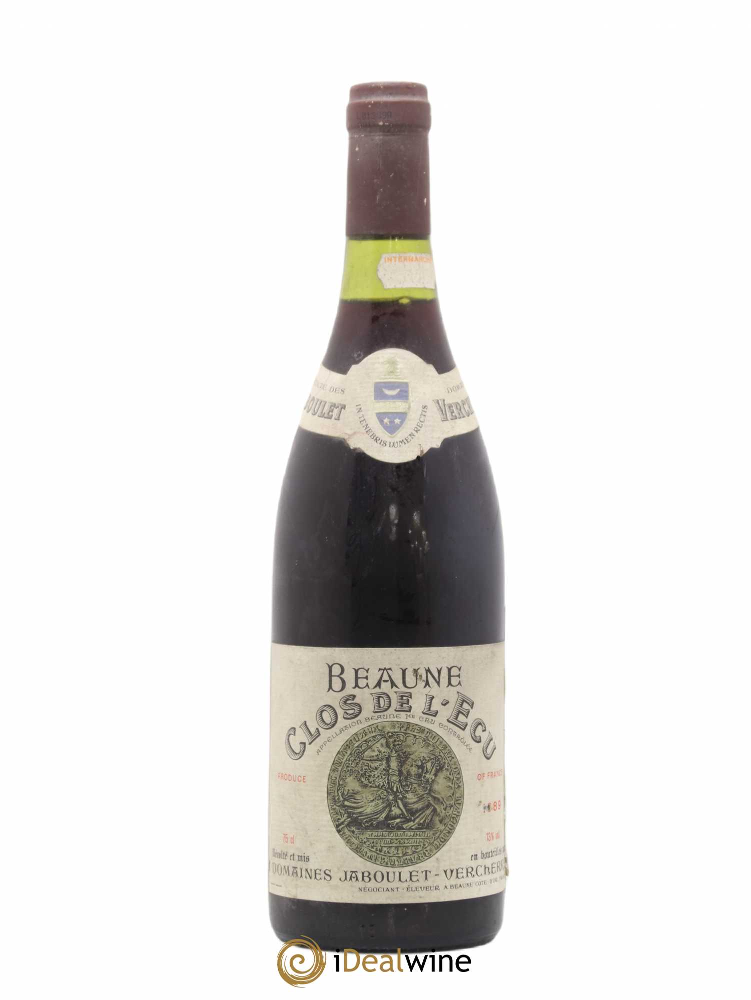 Beaune 1er Cru Clos de l'Ecu Jaboulet Vercherre 1989 - Posten von 1 Flasche - 0