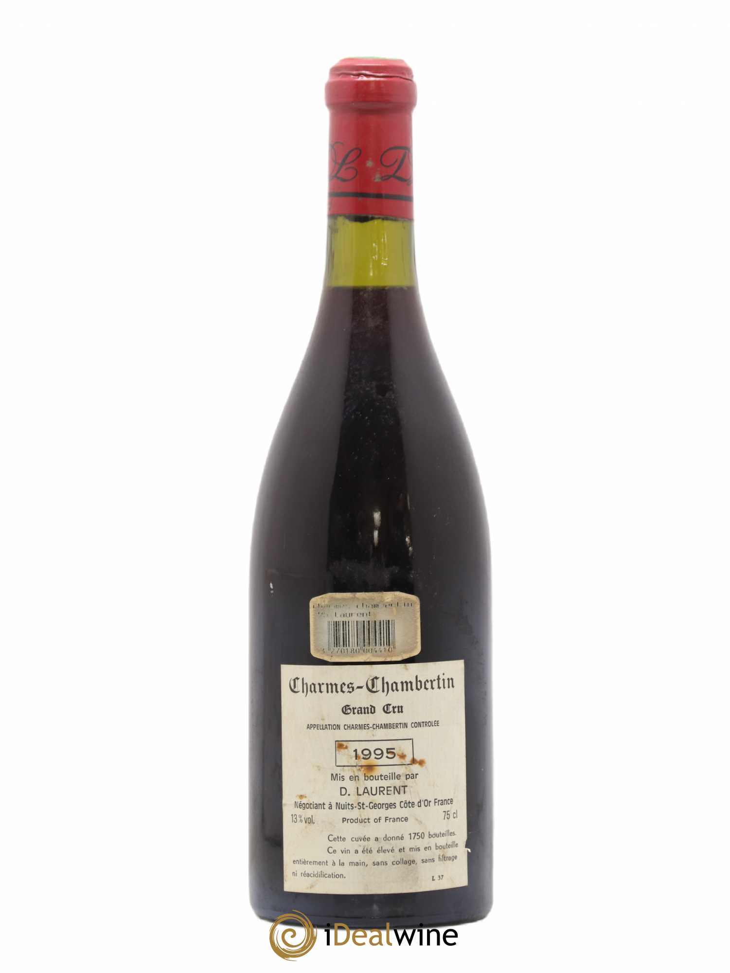 Charmes-Chambertin Grand Cru Vieilles Vignes Dominique Laurent 1995 - Posten von 1 Flasche - 1