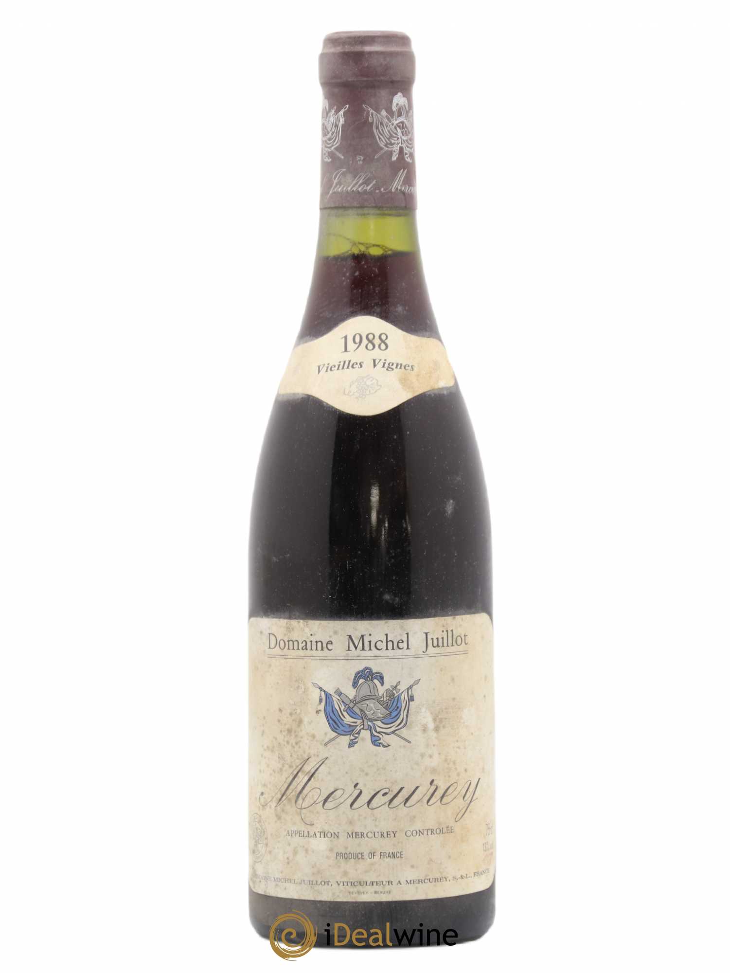 Mercurey Vieilles Vignes Juillot 1988 - Posten von 1 Flasche - 0