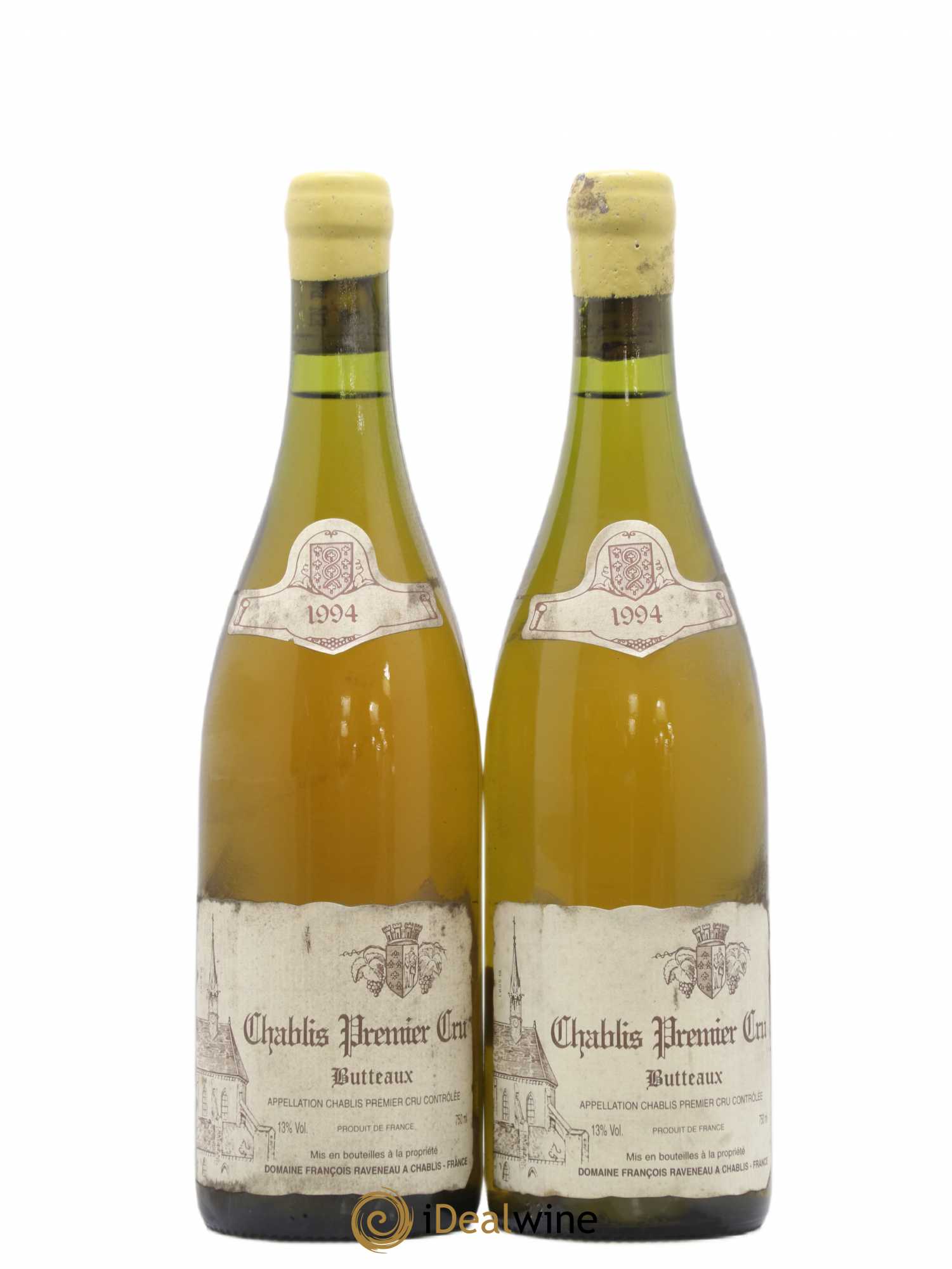Chablis 1er Cru Butteaux Raveneau (Domaine) 1994 - Lot de 2 bouteilles - 0