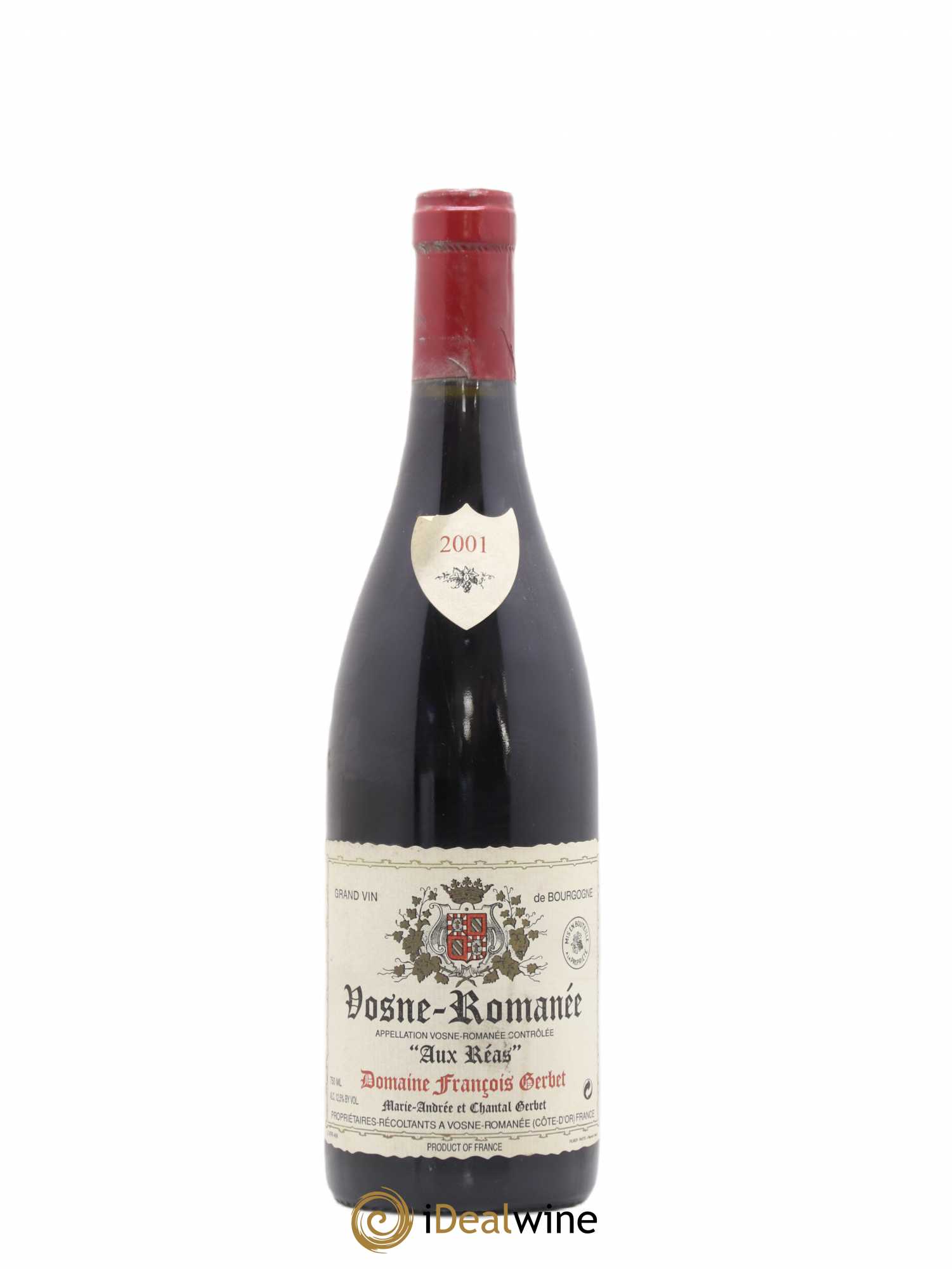 Vosne-Romanée Aux Réas François Gerbet 2001 - Lot de 1 bouteille - 0
