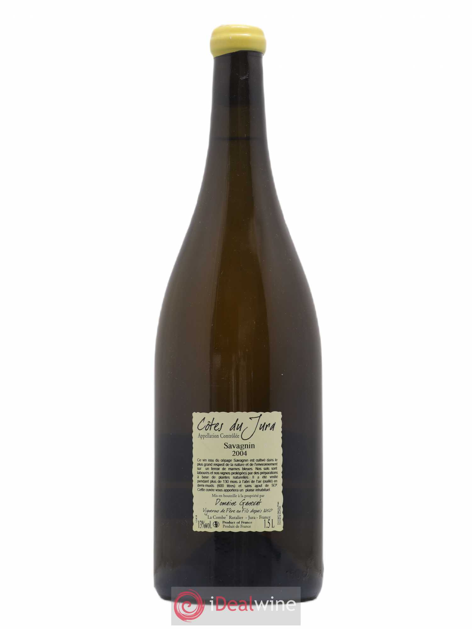 Côtes du Jura Les Vignes de mon Père Jean-François Ganevat (Domaine) 2004 - Lot de 1 magnum - 1