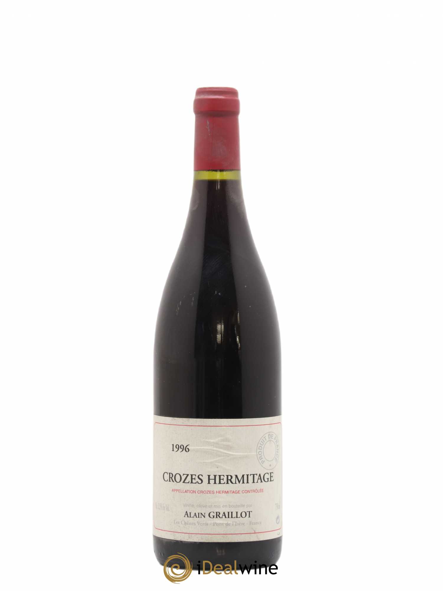 Crozes-Hermitage Domaine Graillot 1996 - Lot de 1 bouteille - 0