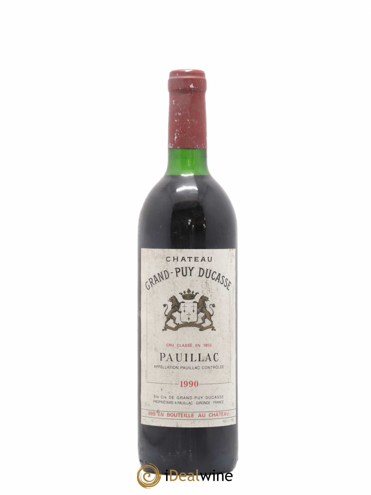 Château Grand Puy Ducasse 5ème Grand Cru Classé 1990 - Lot de 1 bouteille - 0