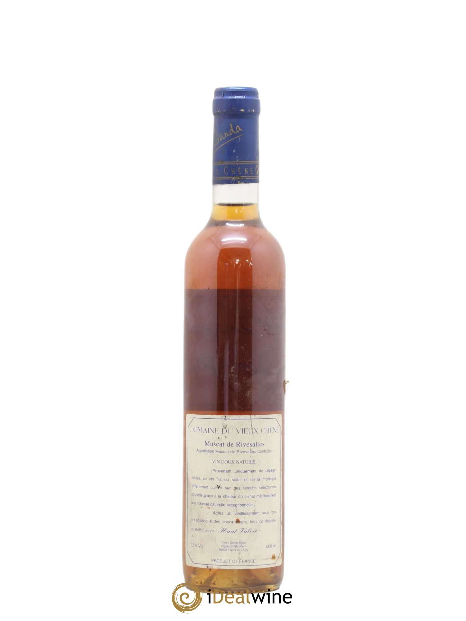 Muscat de Rivesaltes Haut Valoir Vieux Chene 50cl - Lot de 1 bouteille - 1