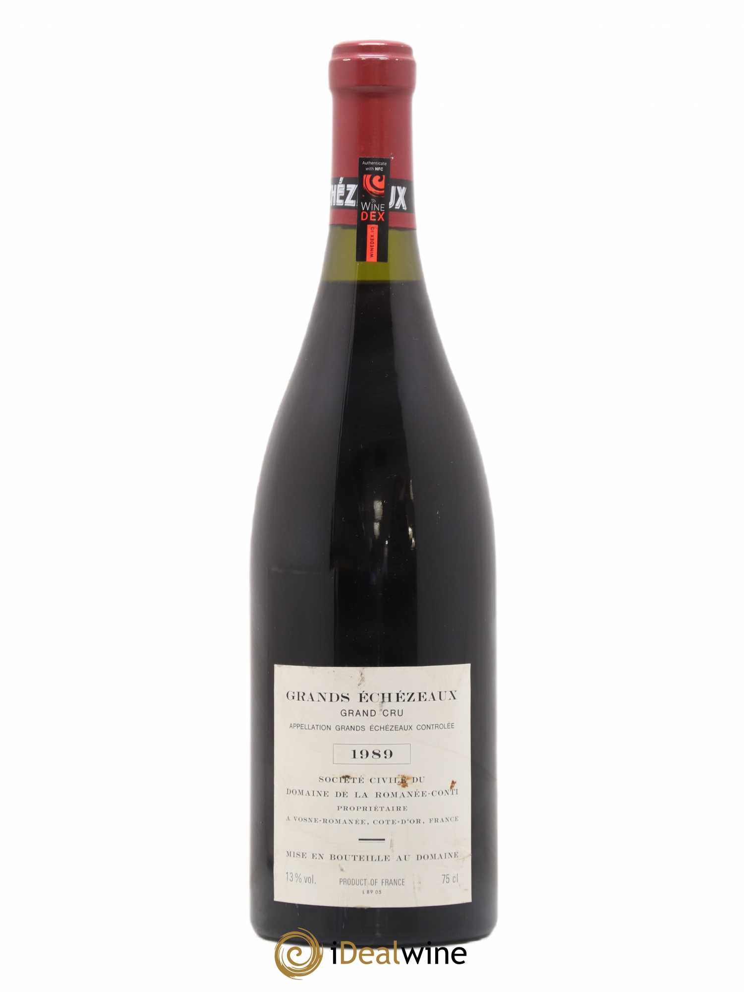Grands-Echezeaux Grand Cru Domaine de la Romanée-Conti 1989 - Lot de 1 bouteille - 1