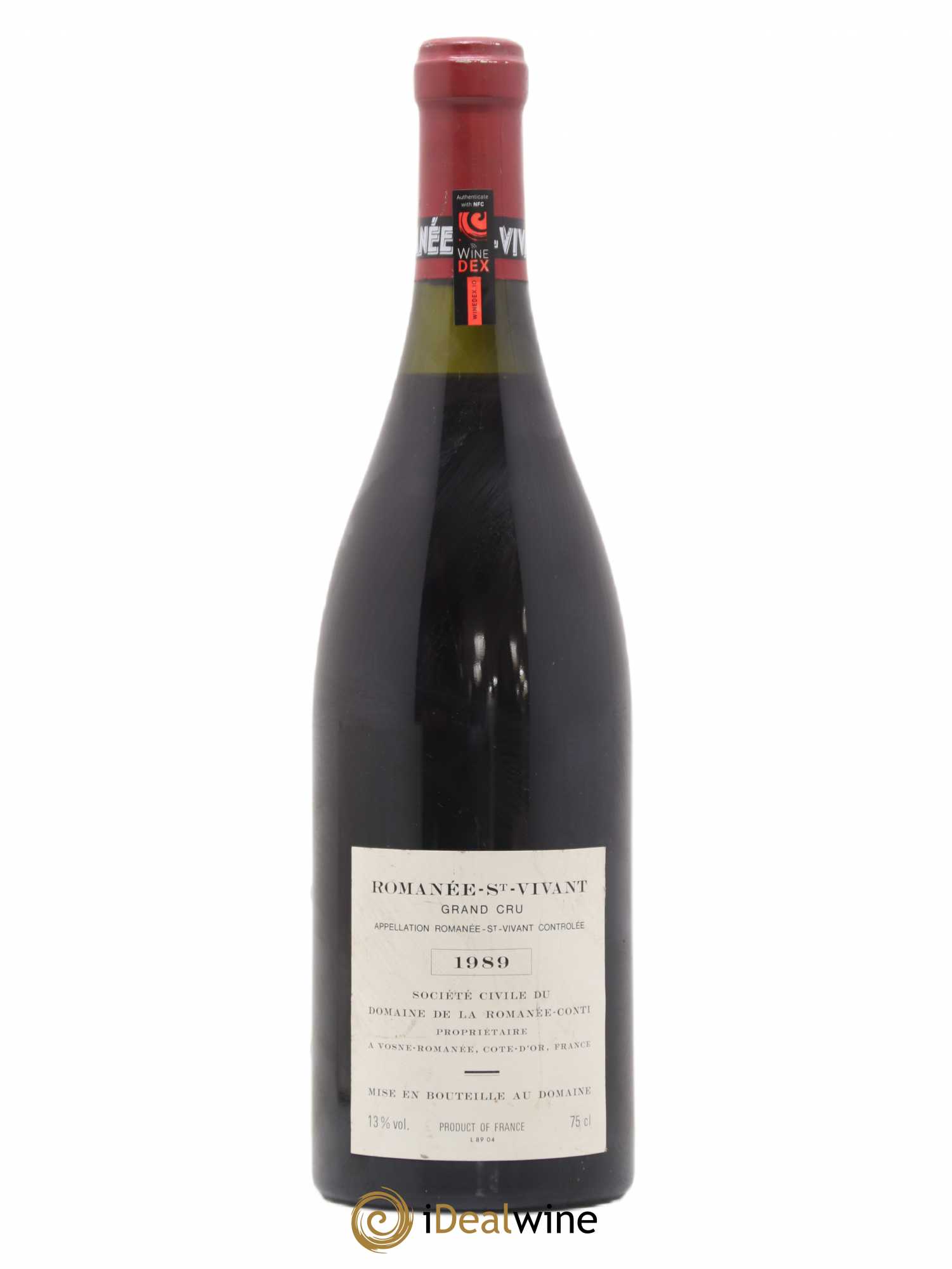 Romanée-Saint-Vivant Grand Cru Domaine de la Romanée-Conti 1989 - Lot de 1 bouteille - 1