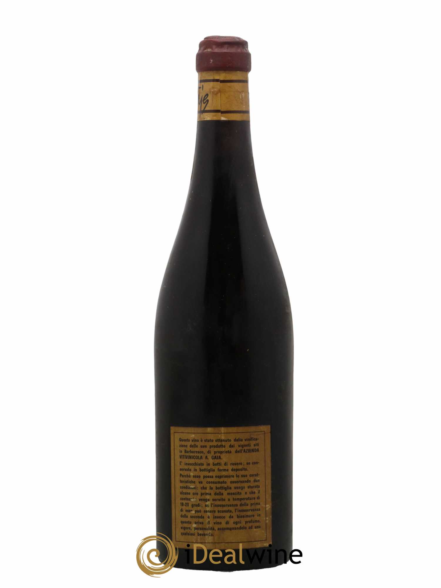 Barbaresco DOCG Angelo Gaja 1964 - Lotto di 1 bottiglia - 1