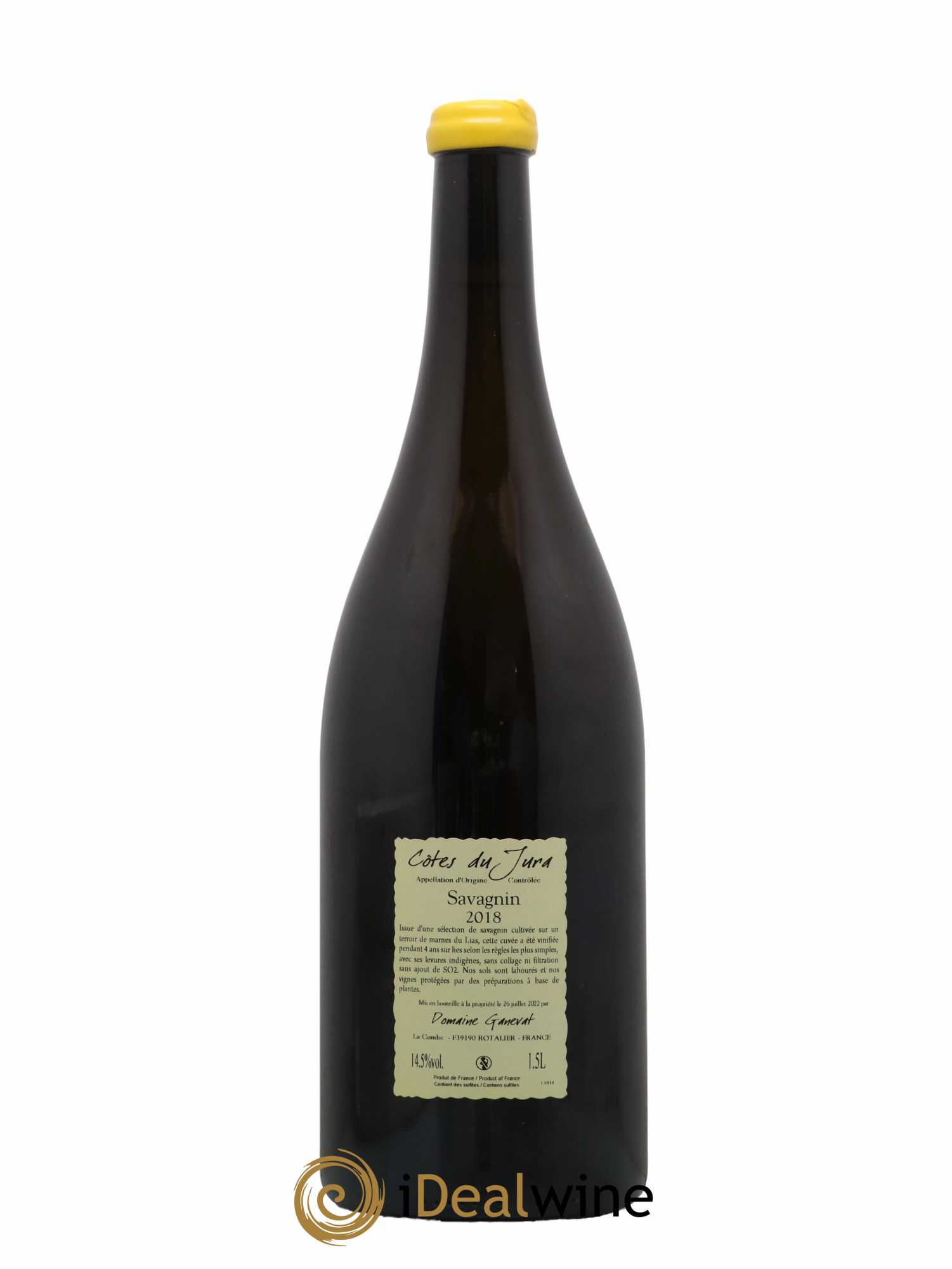 Côtes du Jura Sous la Roche Jean-François Ganevat (Domaine) 2018 - Lot de 1 magnum - 1