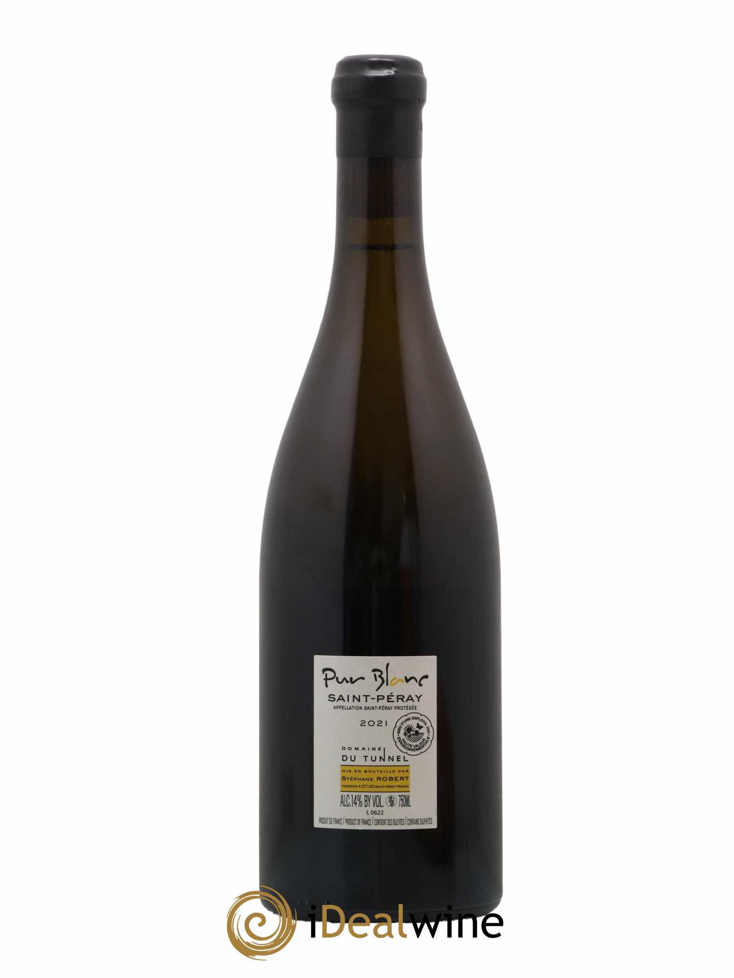 Saint-Péray Pur Blanc Tunnel (Domaine du)  2021 - Posten von 1 Flasche - 1