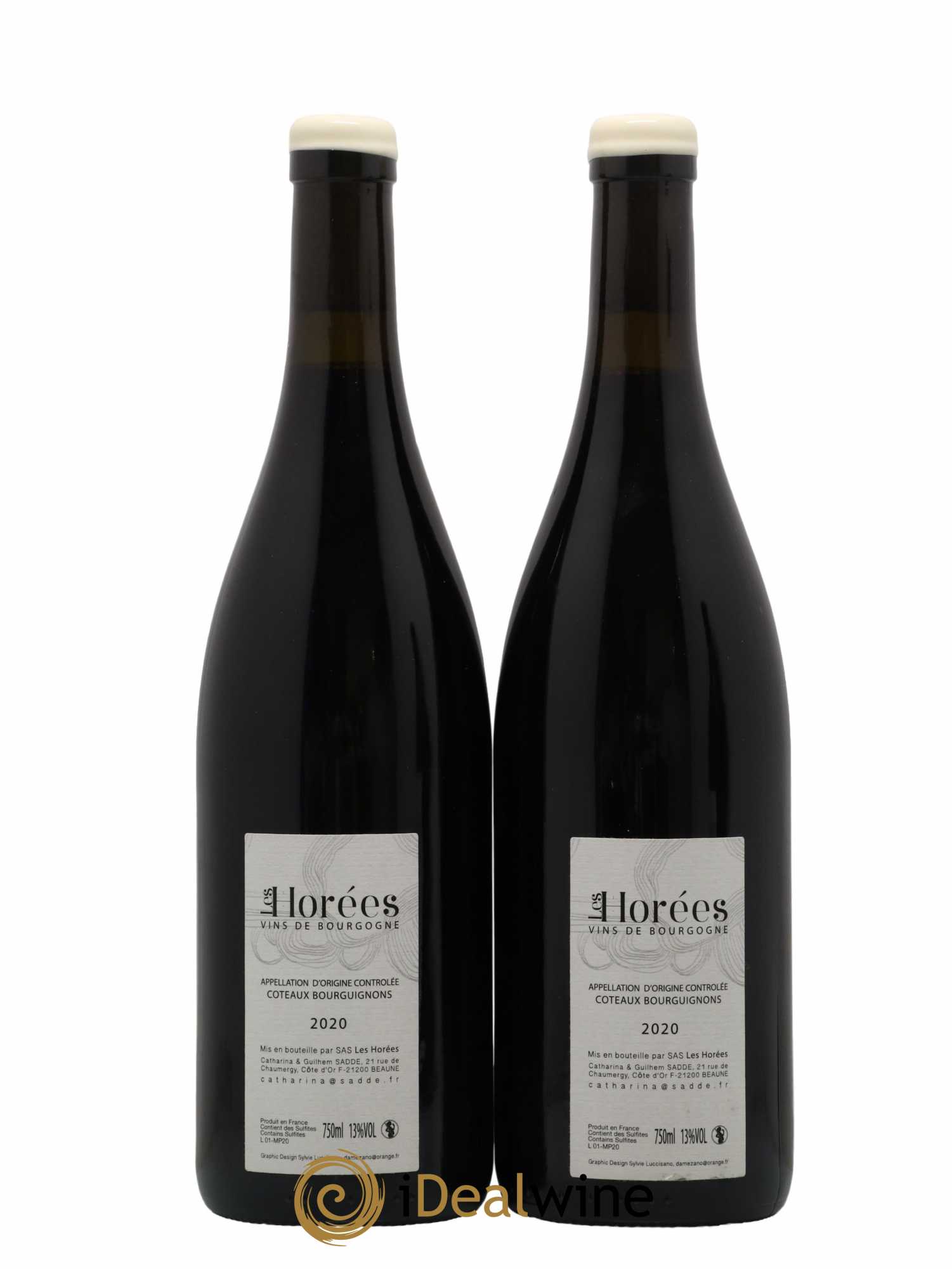 Coteaux Bourguignons Mon Poulain Les Horées 2020 - Lot de 2 bouteilles - 1