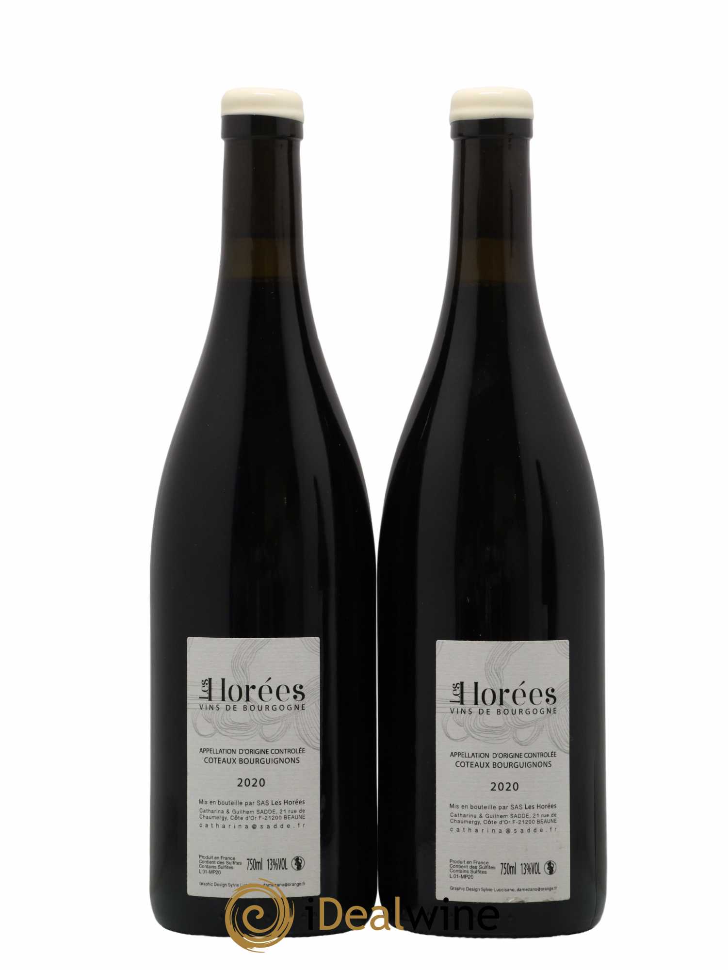 Coteaux Bourguignons Mon Poulain Les Horées 2020 - Lot de 2 bouteilles - 1