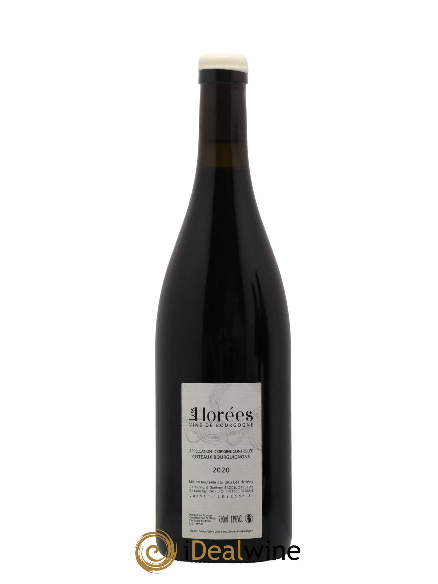 Coteaux Bourguignons Mon Poulain Les Horées 2020 - Lot de 1 bouteille - 1