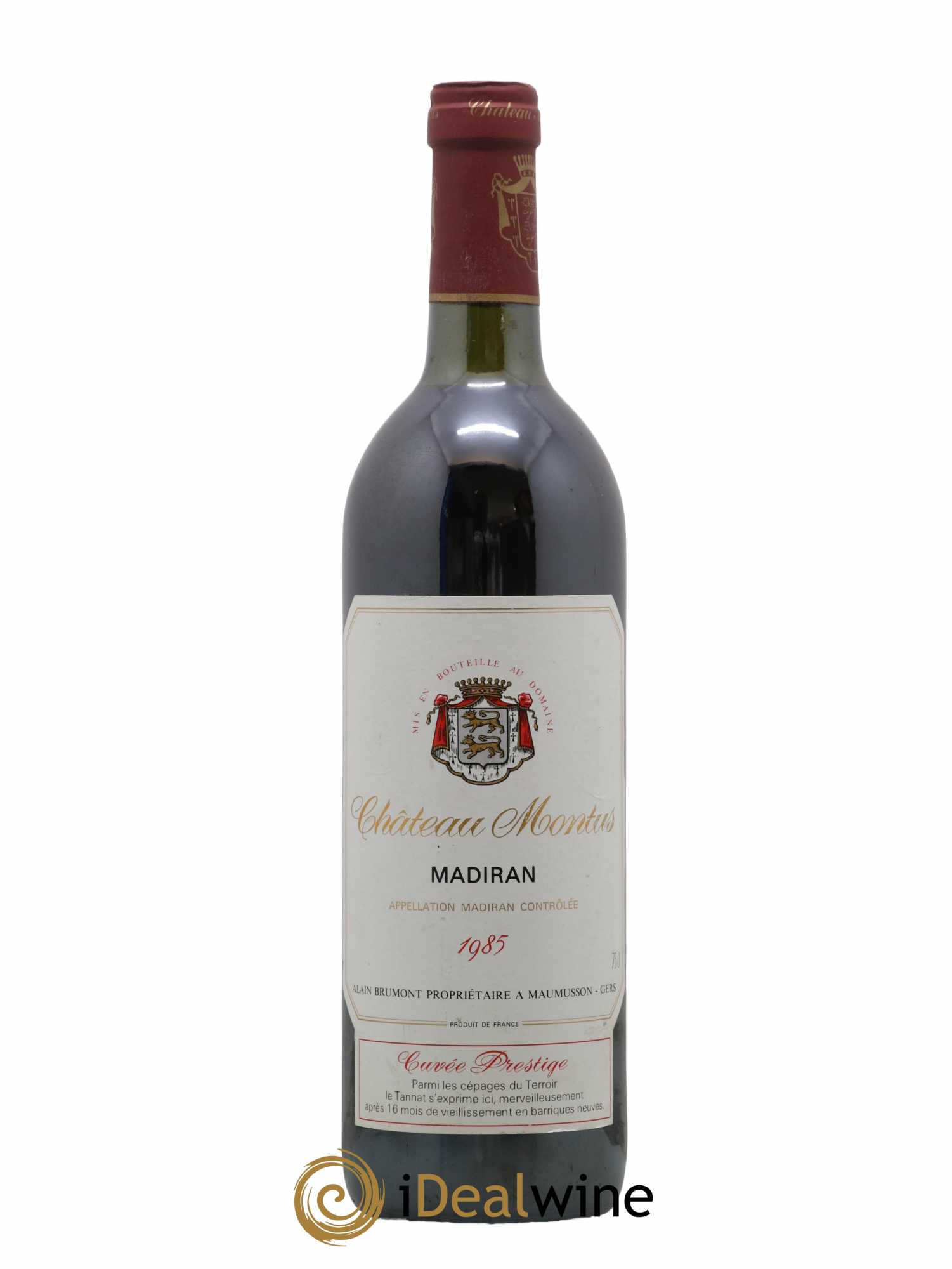 Madiran Château Montus-Prestige Alain Brumont 1985 - Lot de 1 bouteille - 0