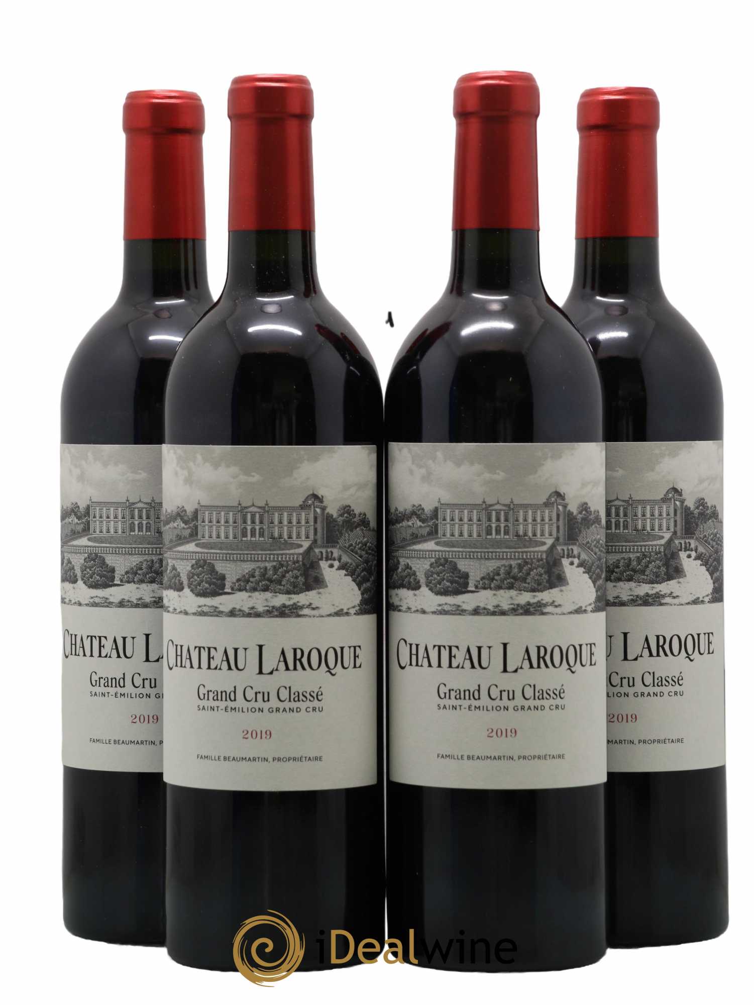 Château Laroque Grand Cru Classé 2019 - Lot de 4 bouteilles - 0