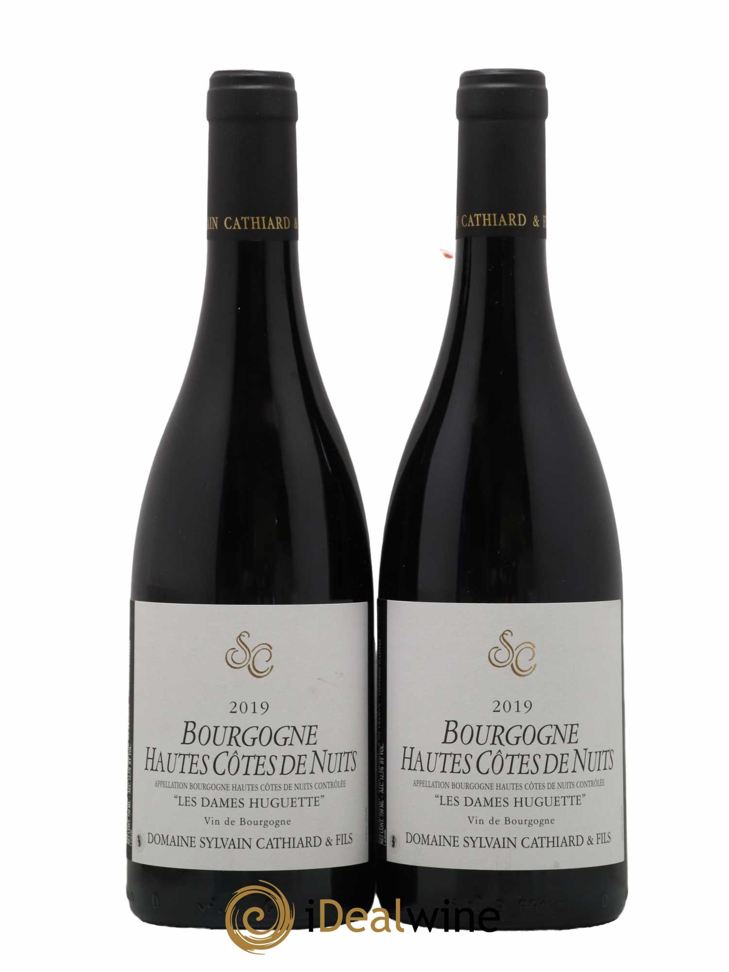 Hautes-Côtes de Nuits Les Dames Huguette Sylvain Cathiard & Fils 2019 - Lot de 2 bouteilles - 0