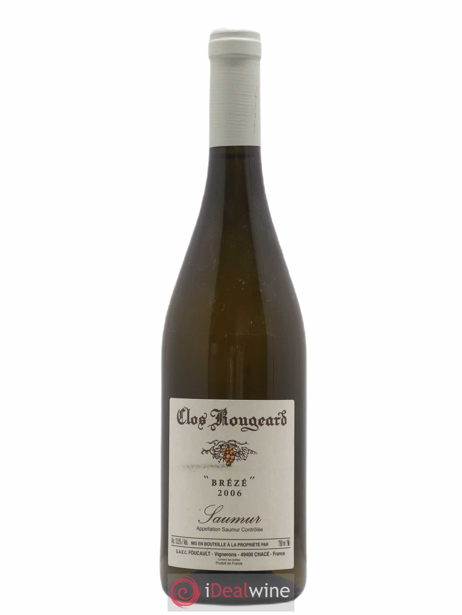 Saumur Brézé Clos Rougeard 2006 - Lot de 1 bouteille - 0