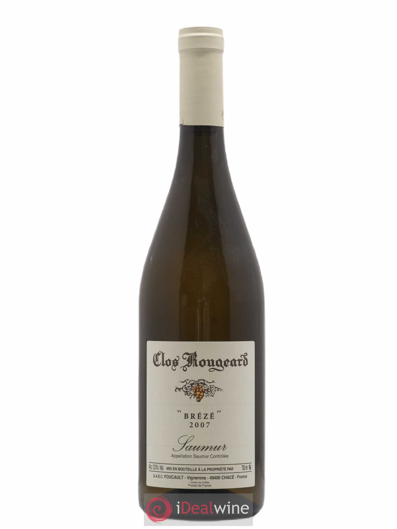 Saumur Brézé Clos Rougeard 2007 - Lot de 1 bouteille - 0