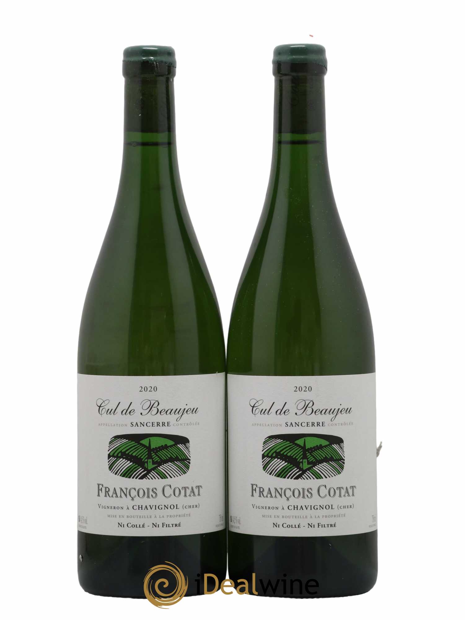 Sancerre Les Culs de Beaujeu François Cotat 2020 - Lot de 2 bouteilles - 0