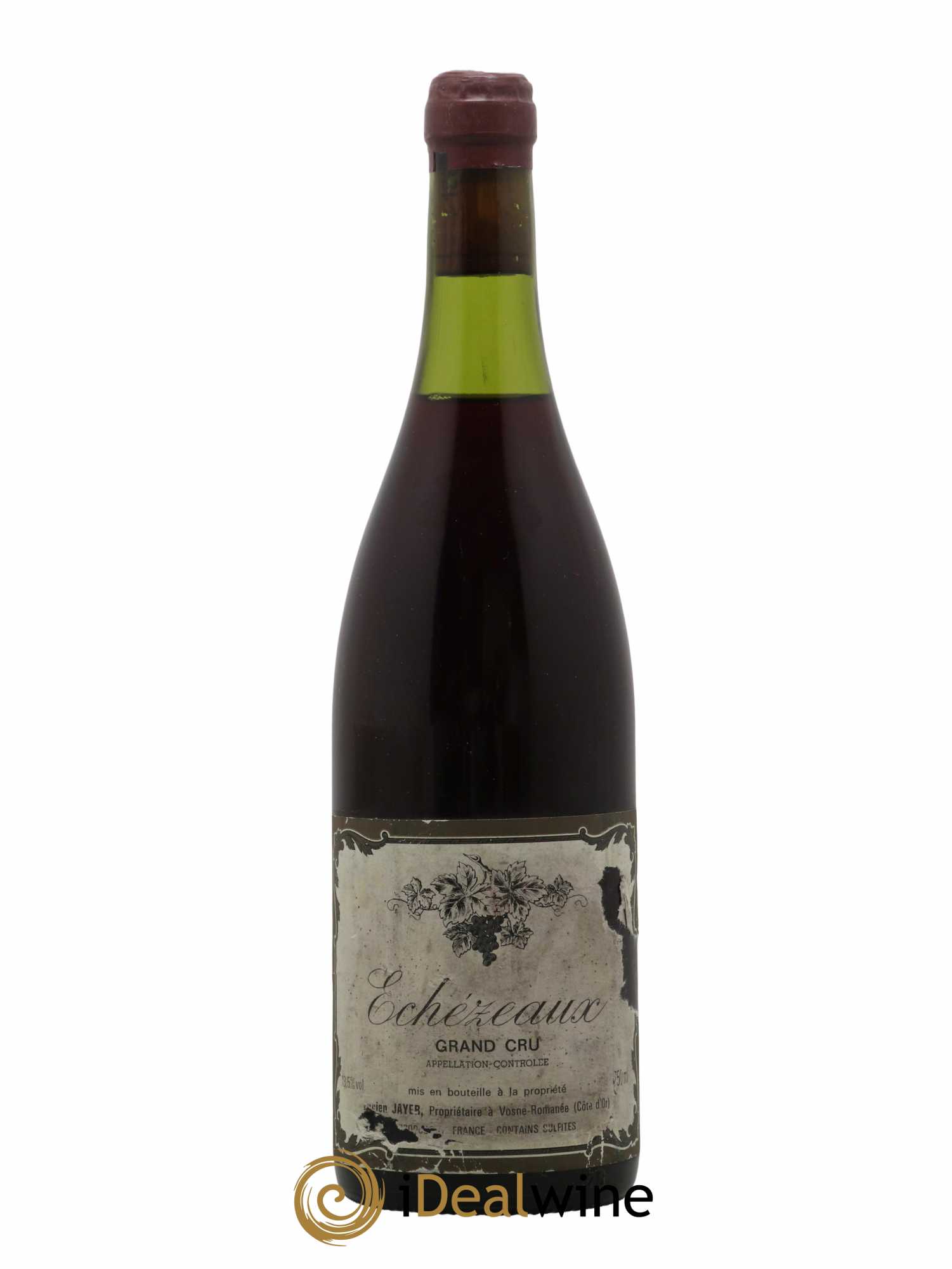 Echezeaux Grand Cru Domaine Lucien Jayer 1988 - Lot de 1 bouteille - 0