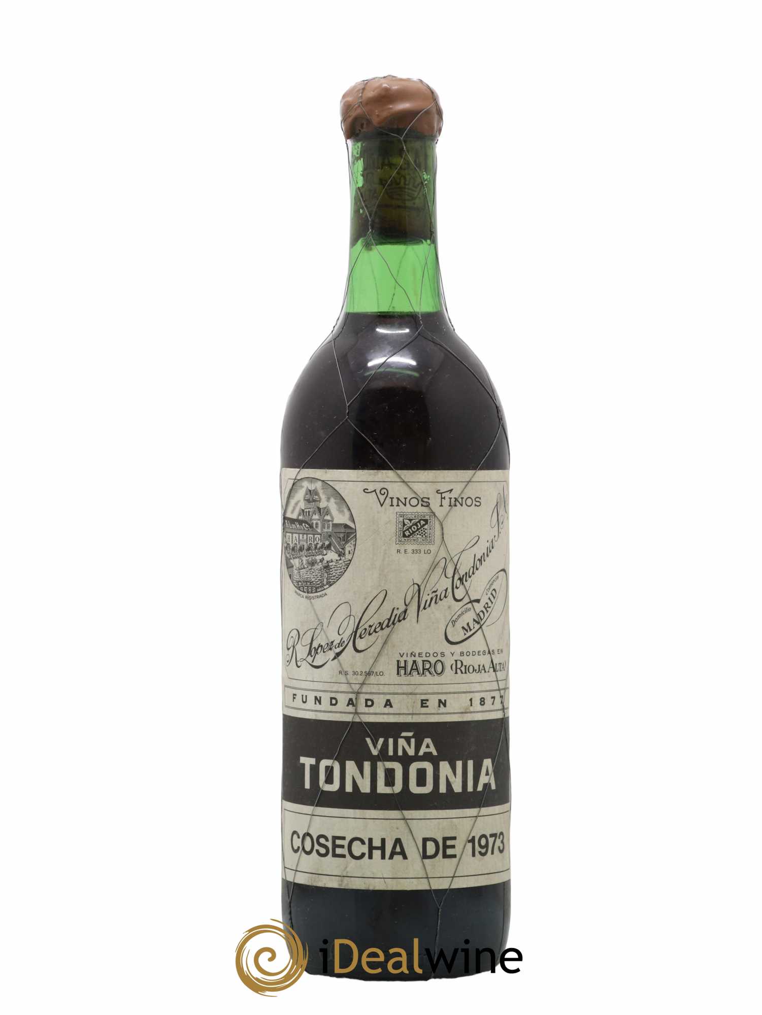 Rioja Gran Reserva Vina Tondonia R. Lopez de Heredia 1973 - Posten von 1 Flasche - 0
