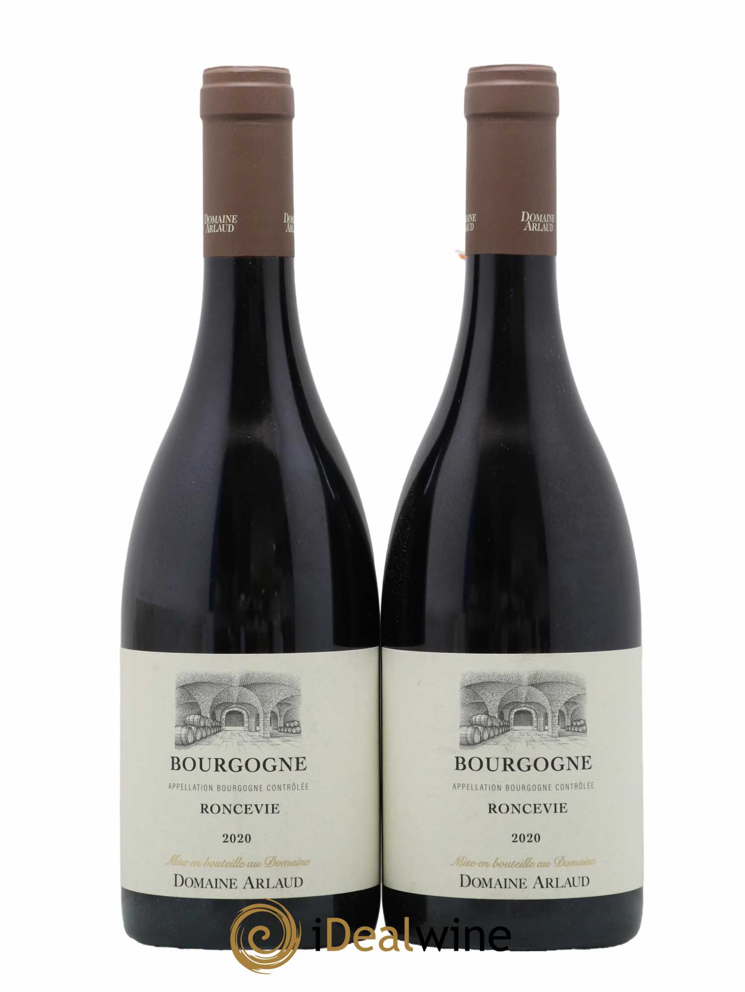 Bourgogne Roncevie Arlaud 2020 - Lot de 2 bouteilles - 0