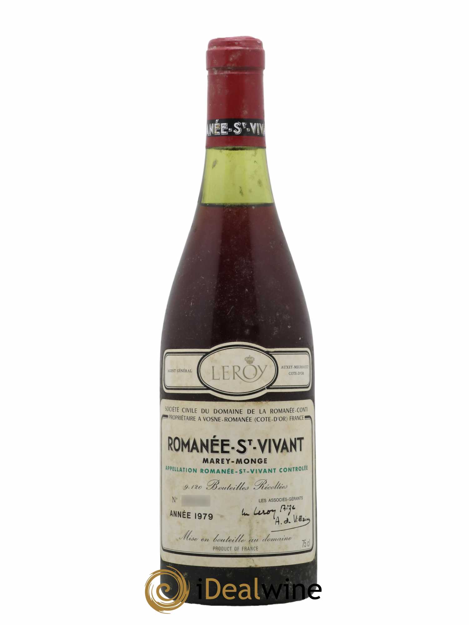 Romanée-Saint-Vivant Grand Cru Domaine de la Romanée-Conti 1979 - Lot of 1 bottle - 0