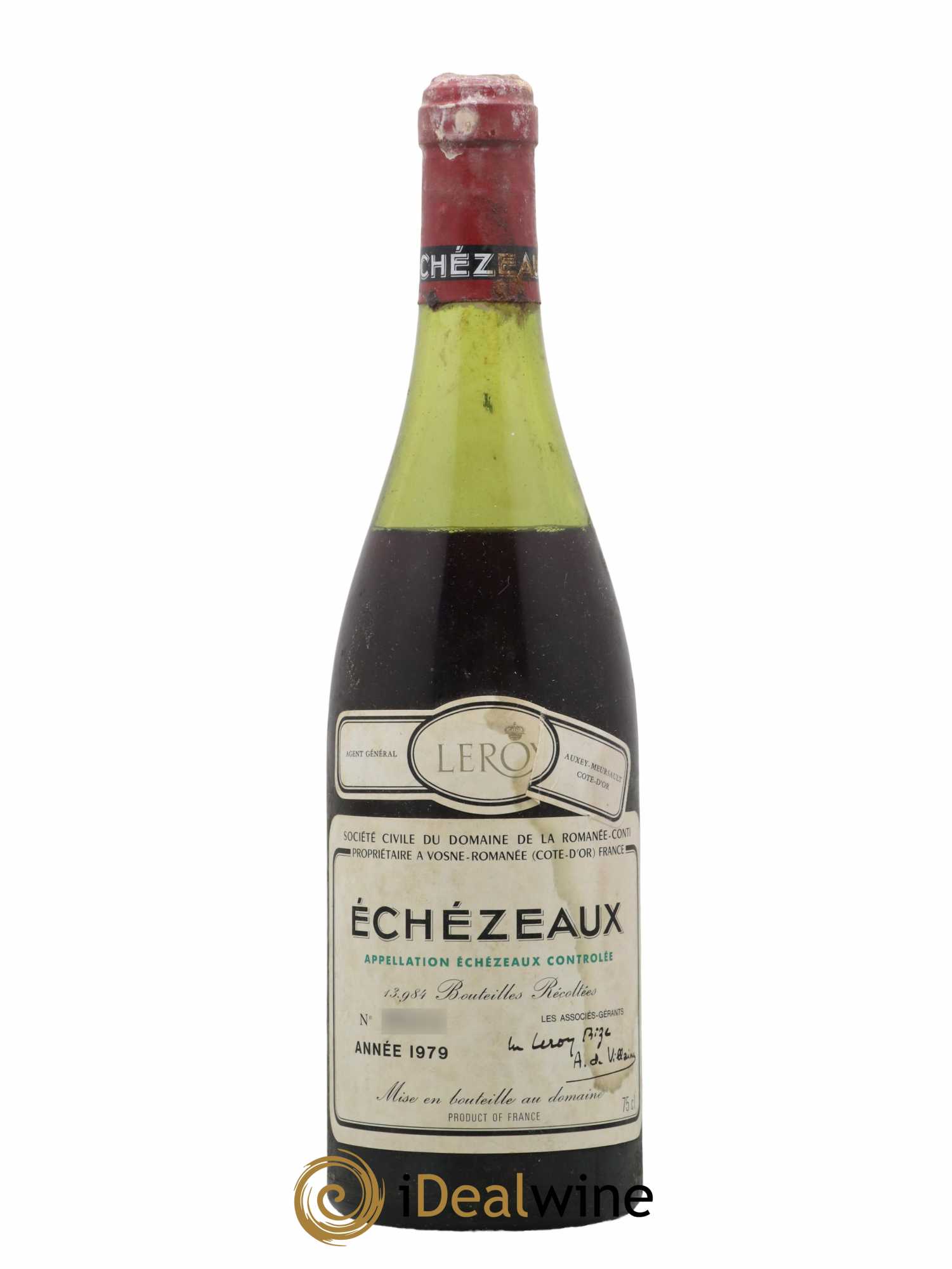Echezeaux Grand Cru Domaine de la Romanée-Conti 1979 - Lot de 1 bouteille - 0
