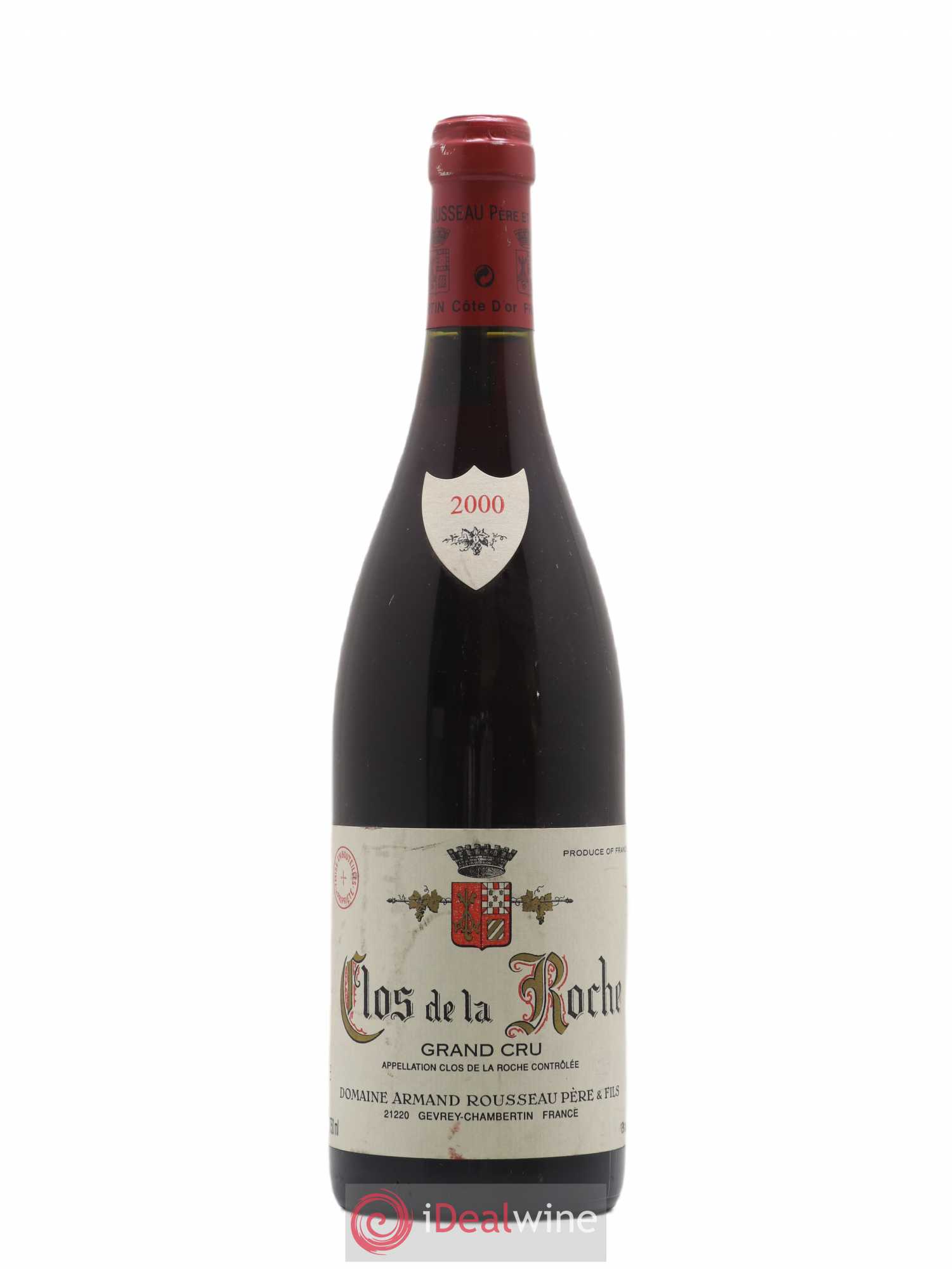 Clos de la Roche Grand Cru Armand Rousseau (Domaine) 2000 - Lot de 1 bouteille - 0
