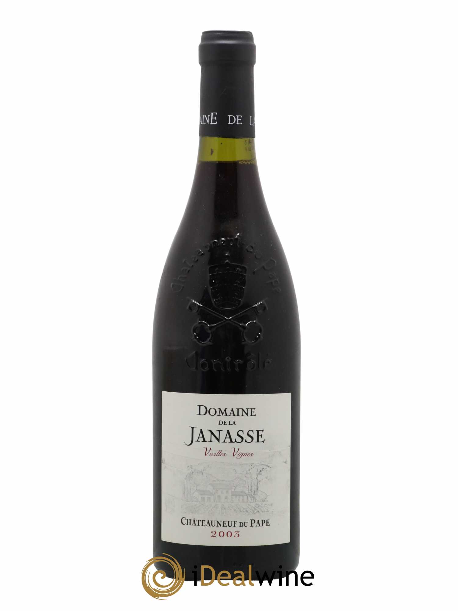 Châteauneuf-du-Pape Cuvée Vieilles Vignes La Janasse (Domaine de) 2003 - Lot de 1 bouteille - 0
