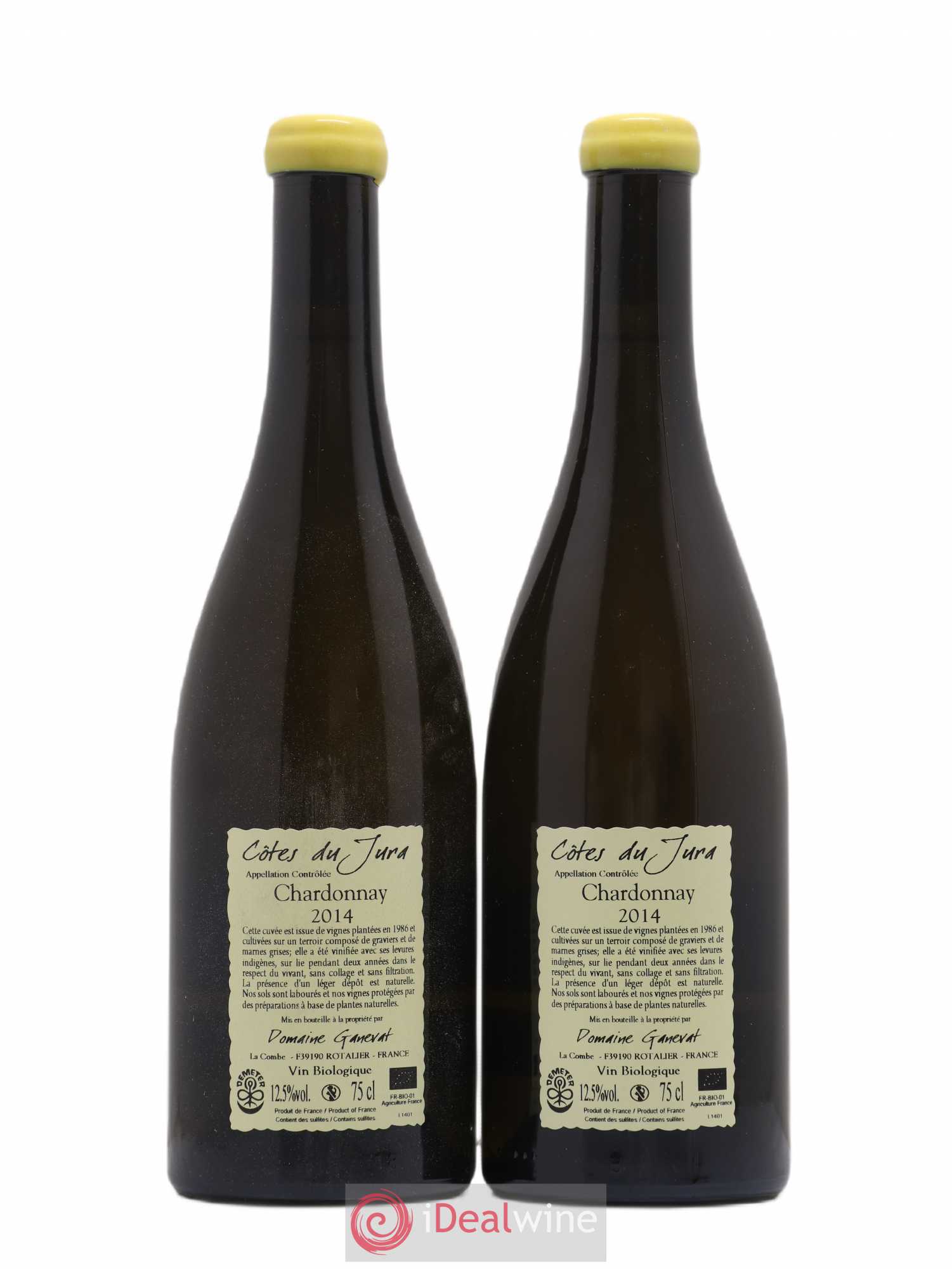 Côtes du Jura Cuvée Florine Jean-François Ganevat (Domaine) 2014 - Lot de 2 bouteilles - 1
