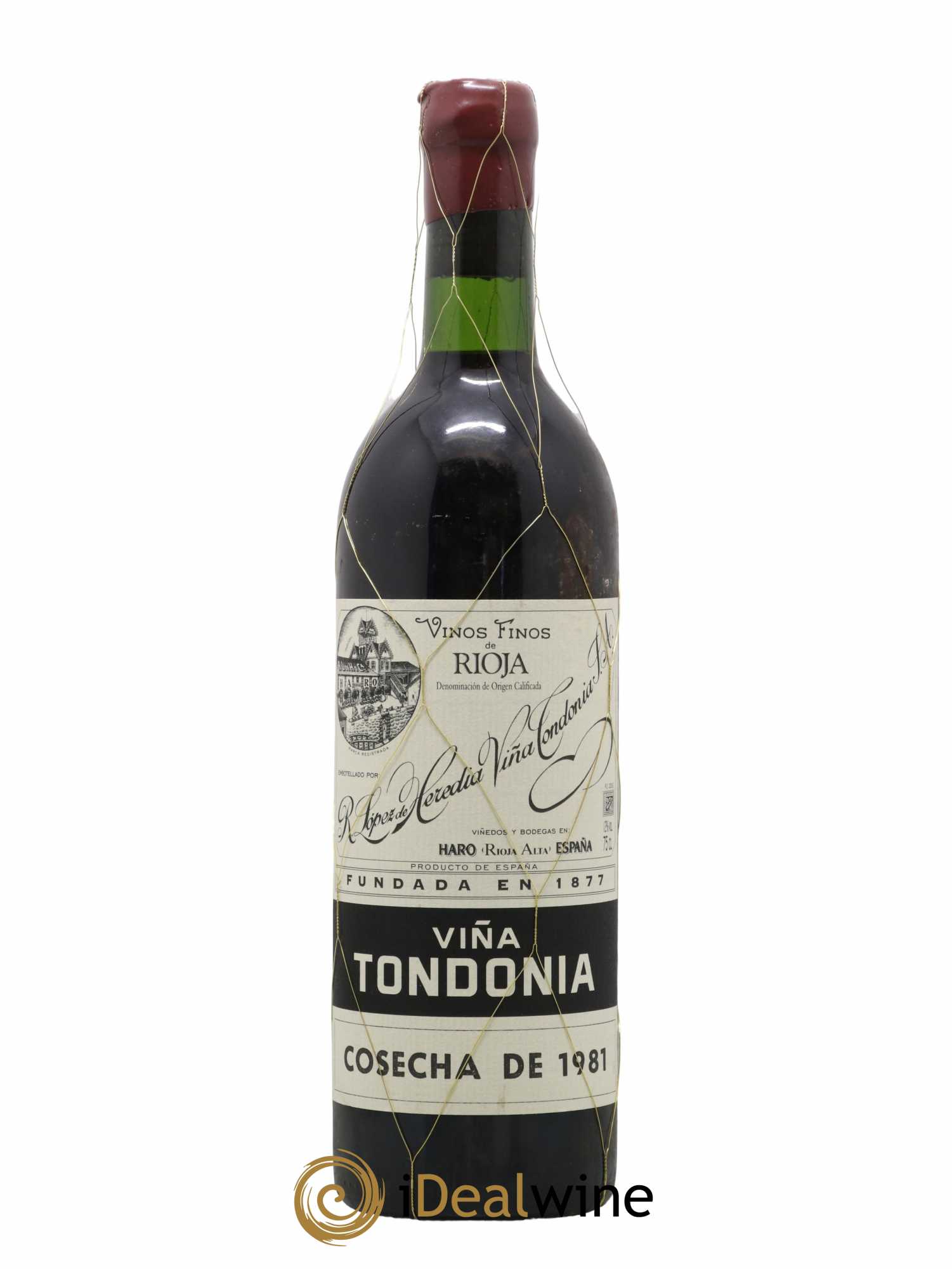 Rioja Gran Reserva Vina Tondonia R. Lopez de Heredia 1981 - Posten von 1 Flasche - 0
