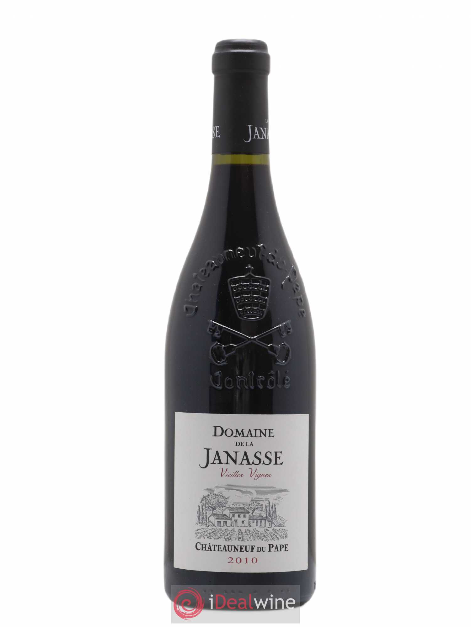 Châteauneuf-du-Pape Cuvée Vieilles Vignes La Janasse (Domaine de) 2010 - Lot de 1 bouteille - 0