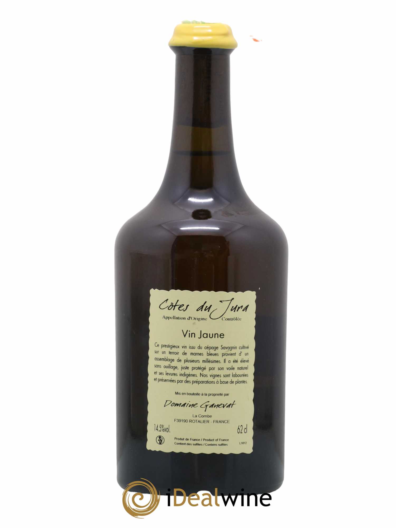 Côtes du Jura Vin Jaune Jean-François Ganevat (Domaine) - Lot de 1 bouteille - 1
