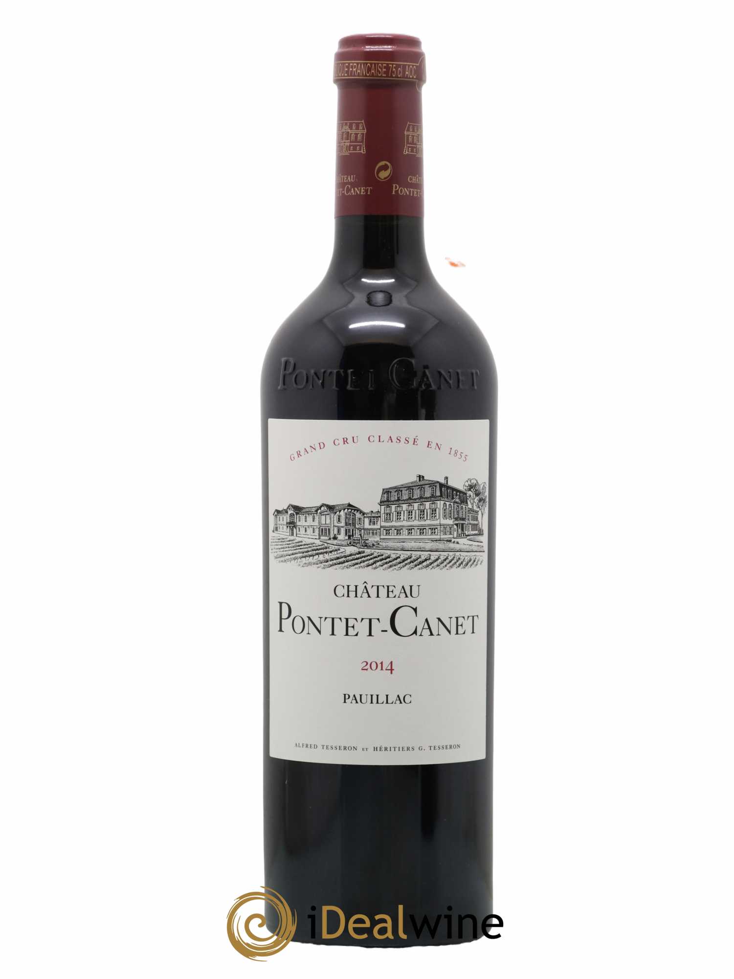 Château Pontet Canet 5ème Grand Cru Classé 2014 - Lot de 1 bouteille - 0