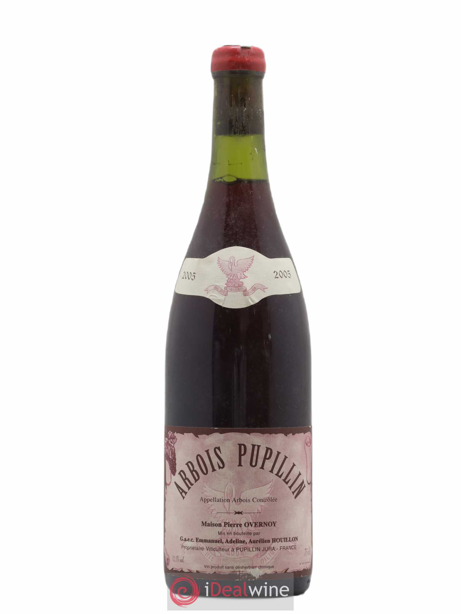 Arbois-Pupillin Poulsard (cire rouge) Overnoy-Houillon (Domaine) 2005 - Lot de 1 bouteille - 0