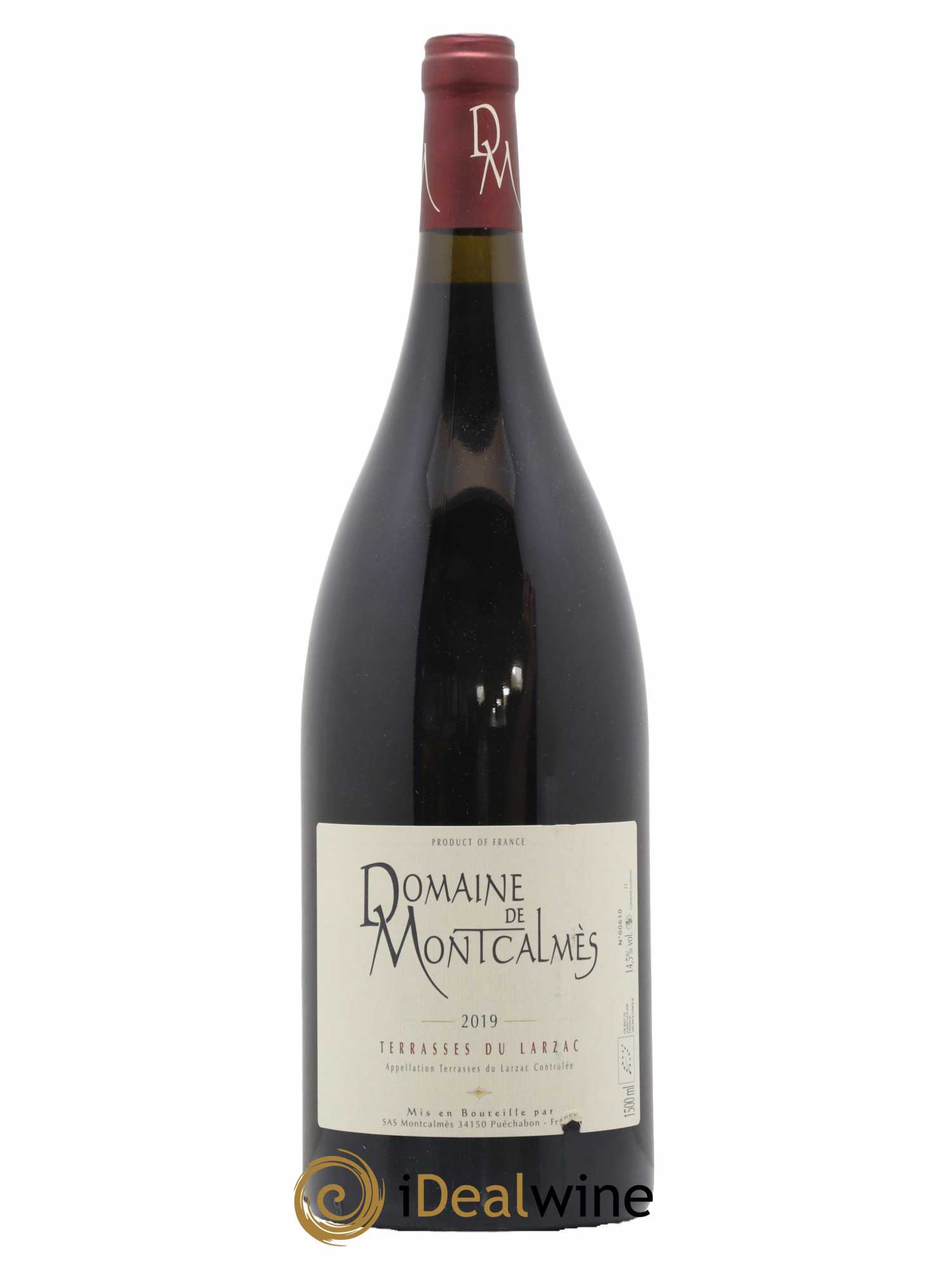 Terrasses du Larzac Domaine de Montcalmès Frédéric Pourtalié 2019 - Lot de 1 magnum - 0