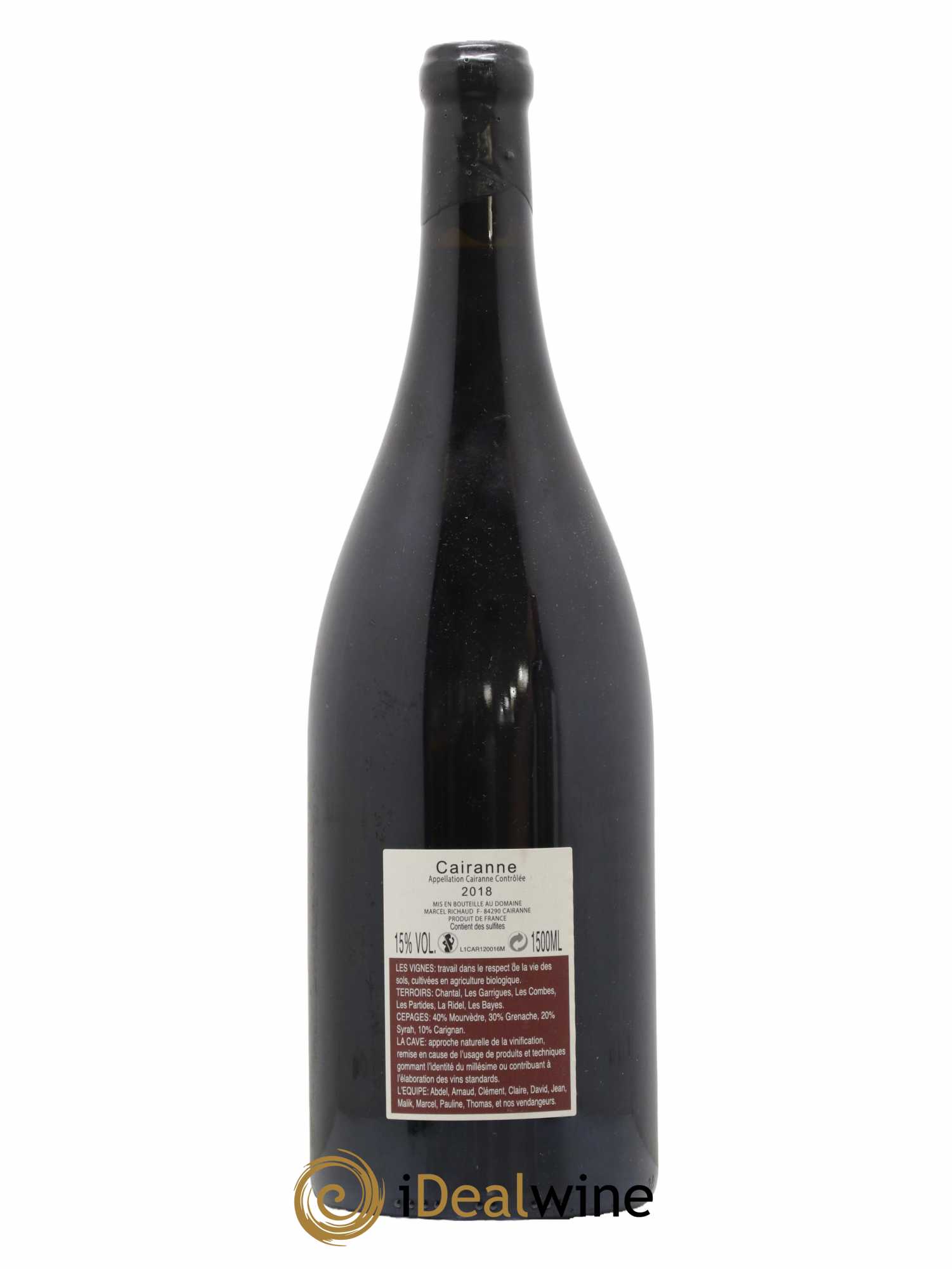 Cairanne Marcel Richaud 2018 - Lot de 1 magnum - 1