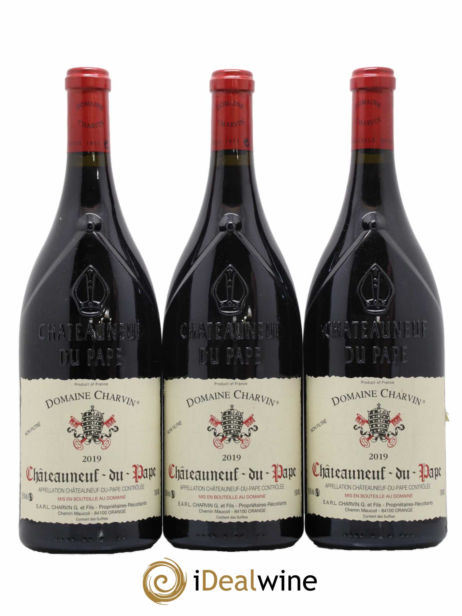 Châteauneuf-du-Pape Charvin (Domaine) 2019 - Lot de 3 magnums - 0