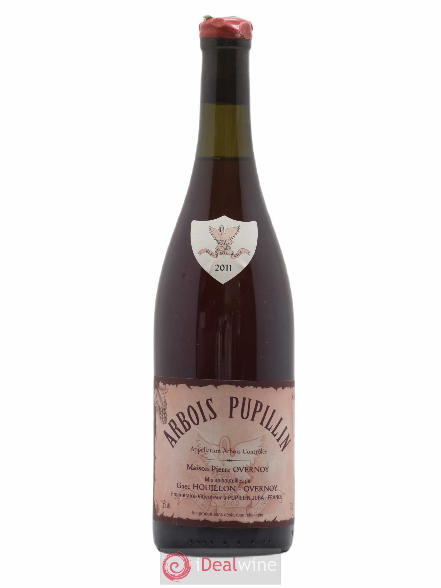Arbois-Pupillin Poulsard (cire rouge) Overnoy-Houillon (Domaine) 2011 - Lot de 1 bouteille - 0