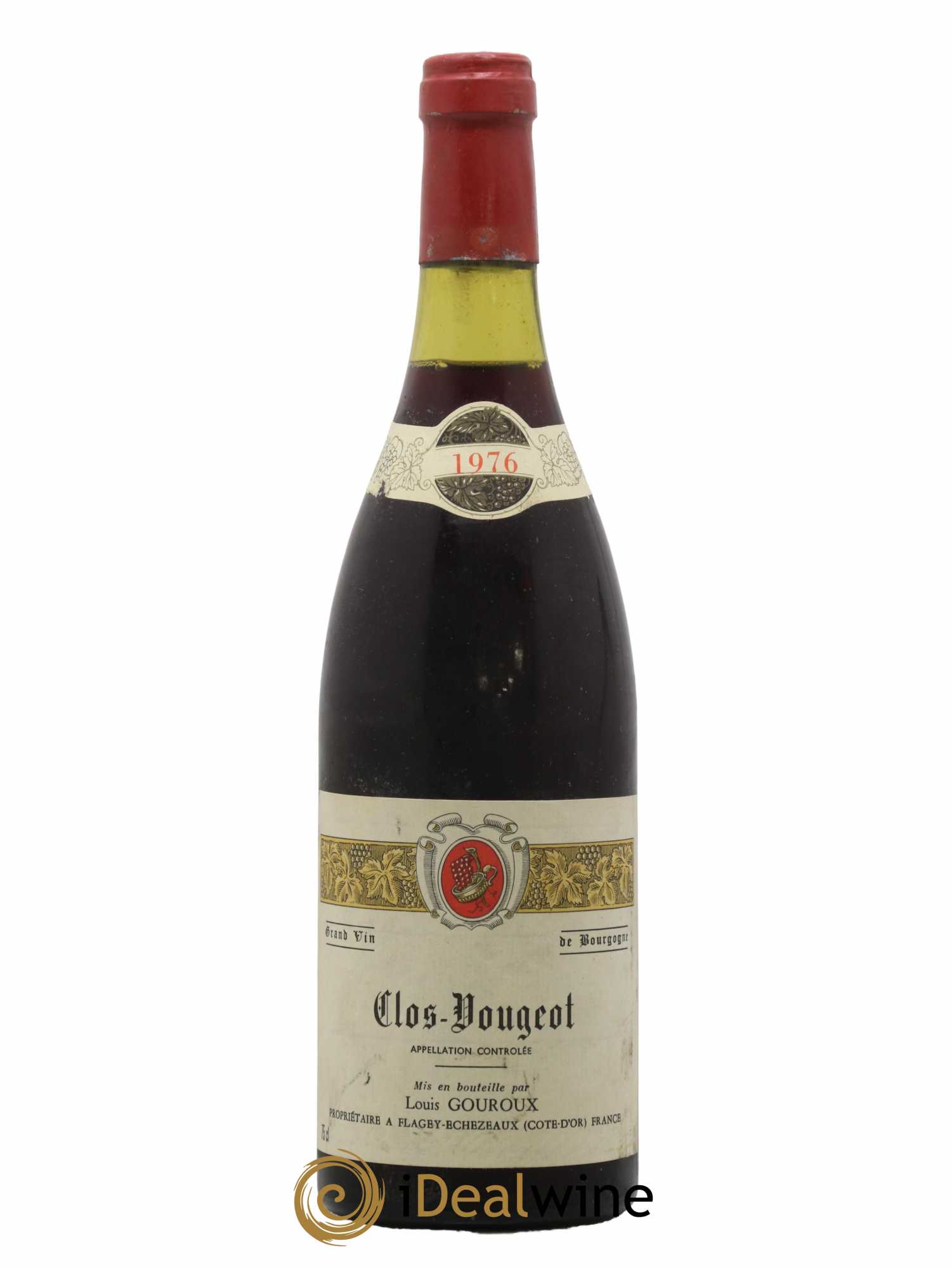 Clos de Vougeot Grand Cru Gouroux 1976 - Lot de 1 bouteille - 0