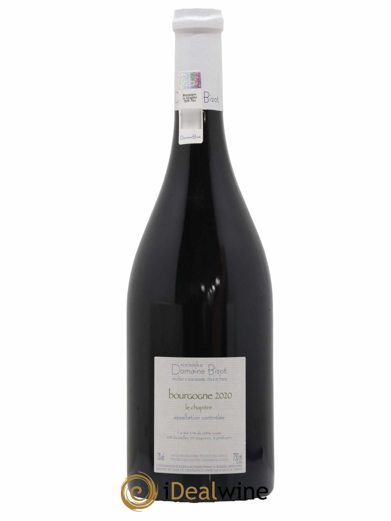 Bourgogne Le Chapitre Bizot (Domaine) 2020 - Lot of 1 bottle - 1