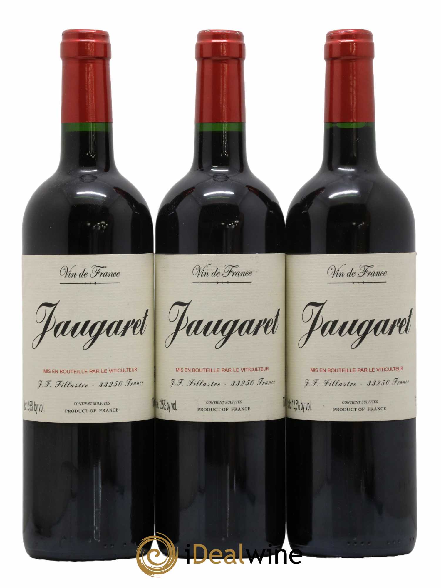 Vin de France Domaine du Jaugaret 2014 - Lot de 3 bouteilles - 0