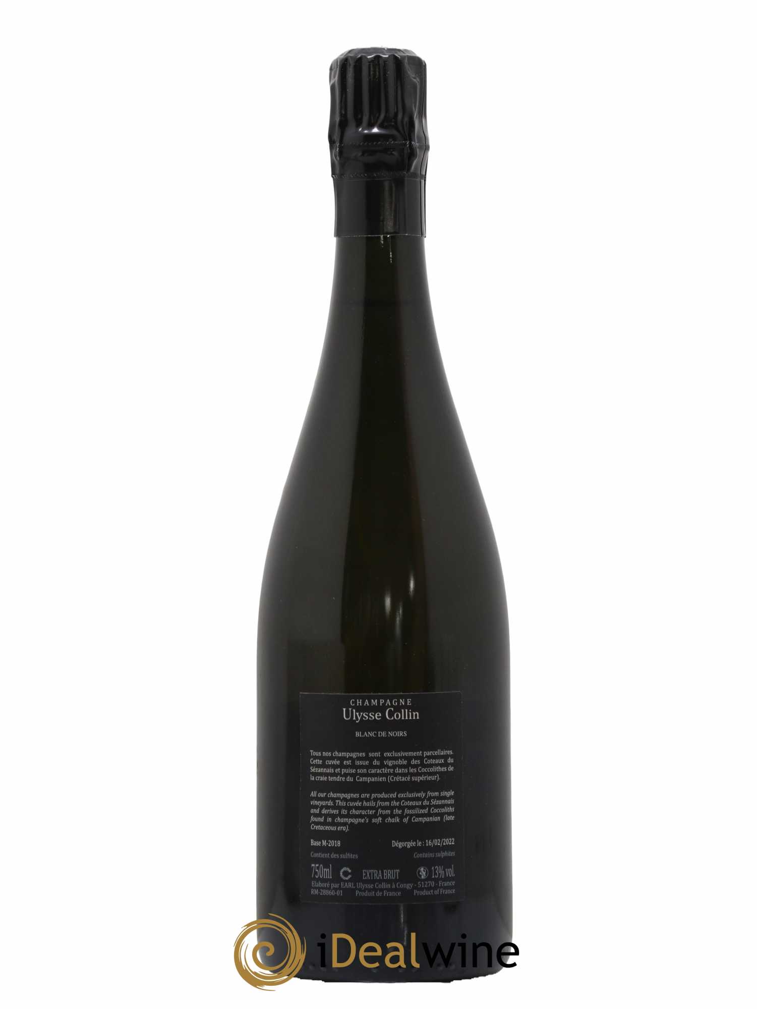 Les Maillons Blanc de Noirs Extra-Brut Ulysse Collin  - Lot de 1 bouteille - 1