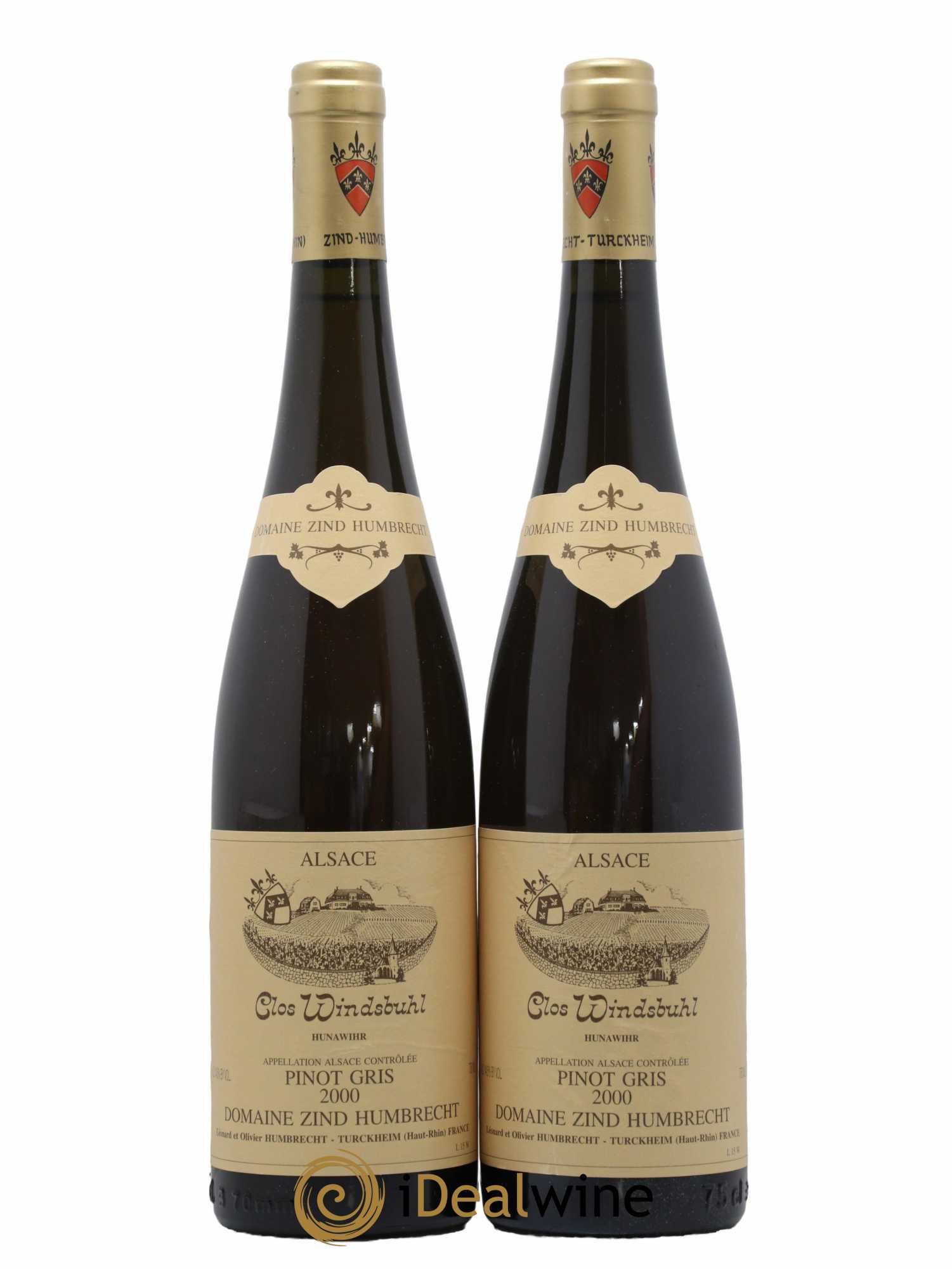Alsace Pinot Gris Clos Windsbuhl Zind-Humbrecht (Domaine) 2000 - Lot de 2 bouteilles - 0